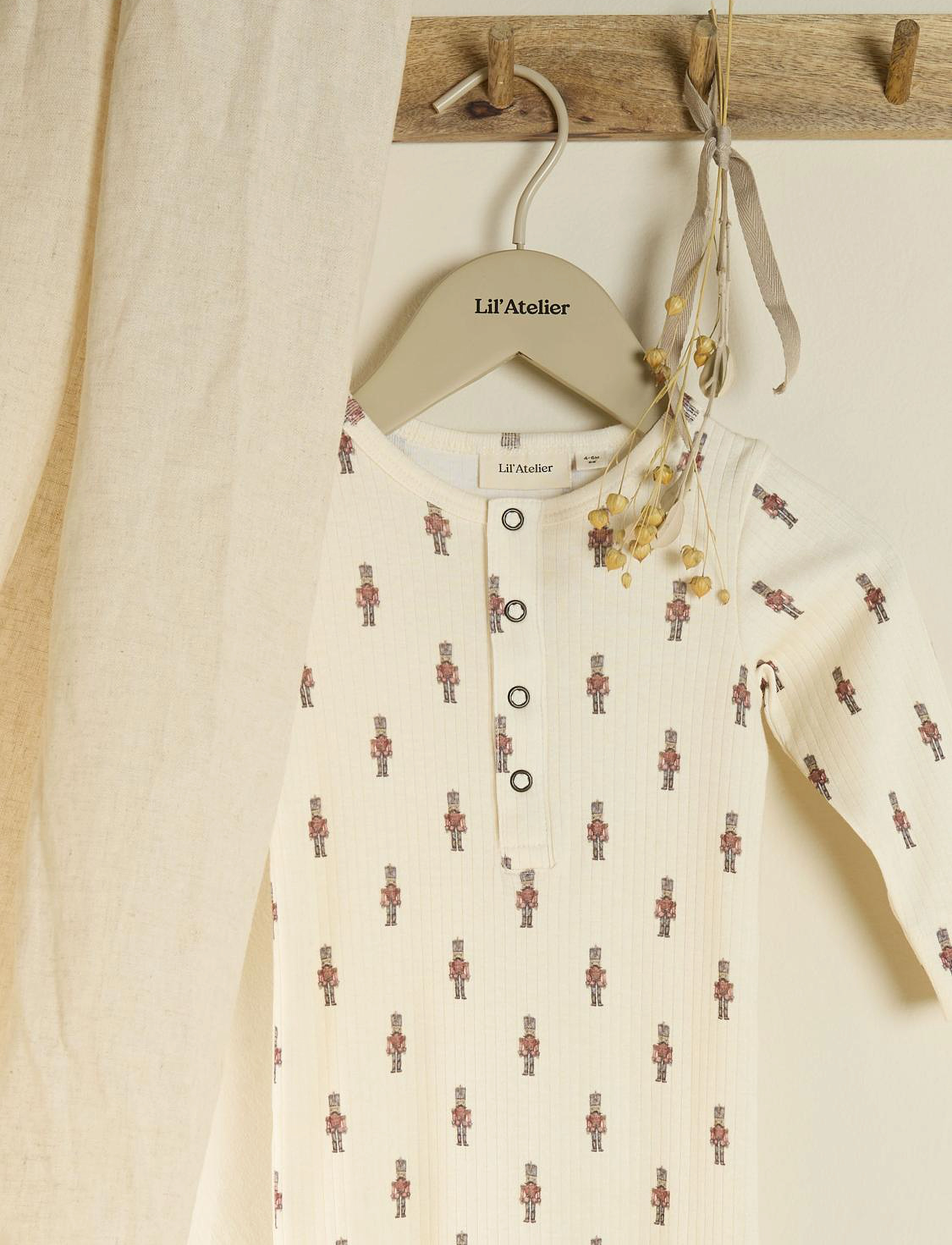 Lil'Atelier - NBMGIO BIF LS SLIM SUIT LIL - turtledove - 4