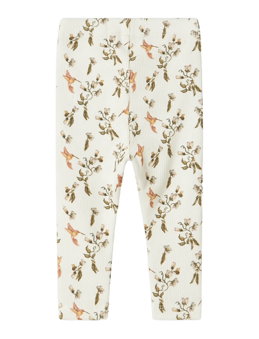Lil'Atelier - NBFLAVO ELF SLIM LEGGING LIL NOOS - leginsy - coconut milk - 1