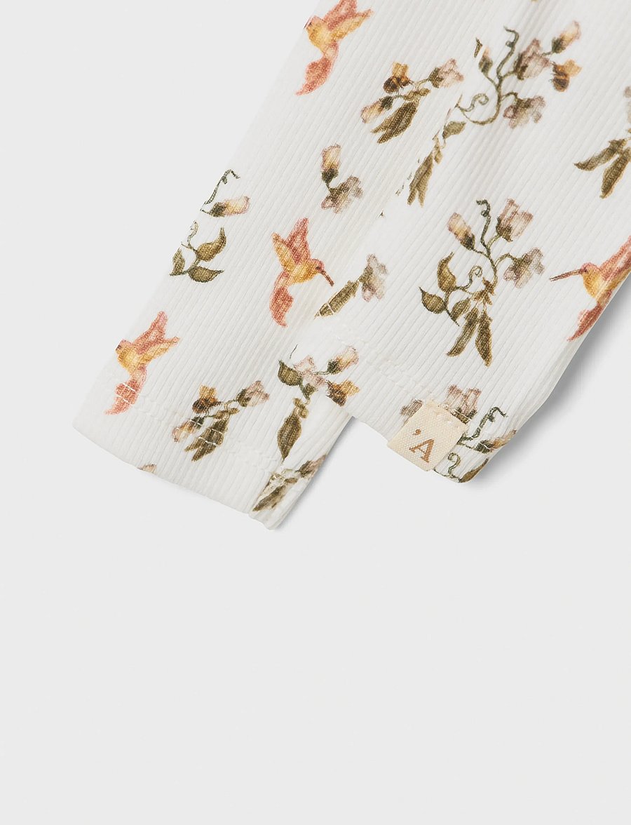 Lil'Atelier - NBFLAVO ELF SLIM LEGGING LIL NOOS - leginsy - coconut milk - 3