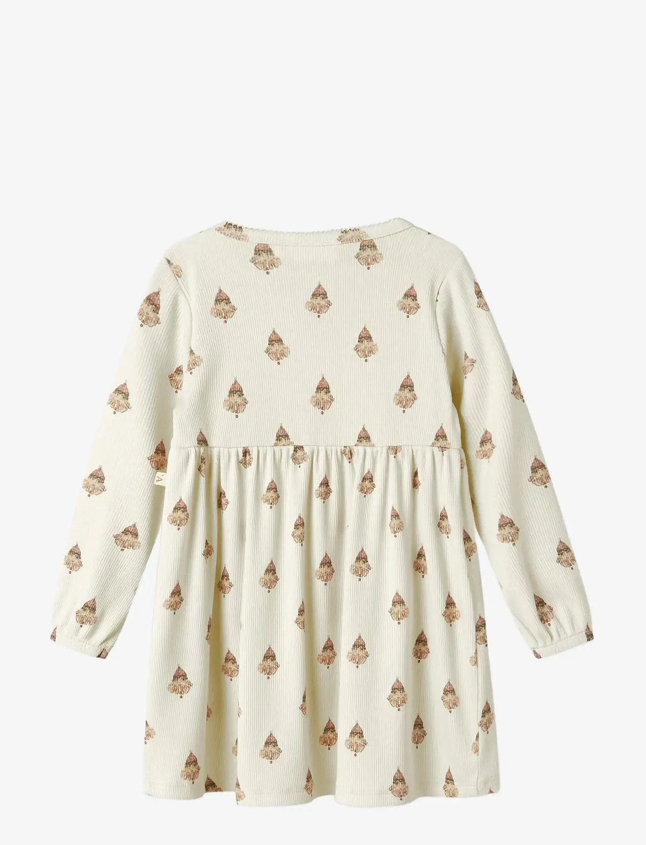 Lil'Atelier - NMFLAVO EMI LS DRESS LIL - long-sleeved casual dresses - pastel parchment - 2