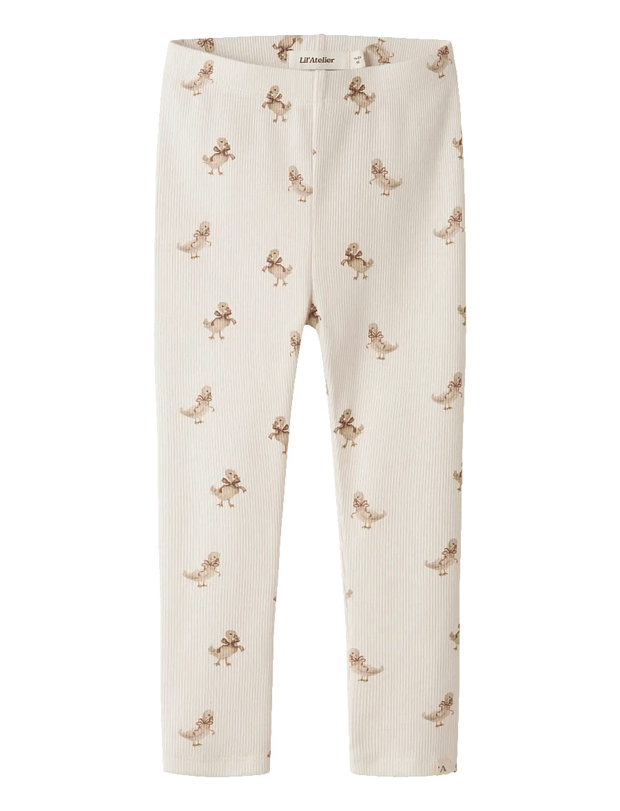 Lil'Atelier - NMFLAVO ELF SLIM LEGGING LIL - leggings - almost mauve - 0