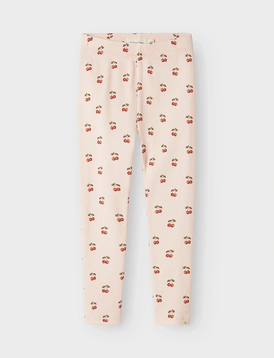 Lil'Atelier - NMFLAVO ELF SLIM LEGGING LIL - leggings - silver peony - 0