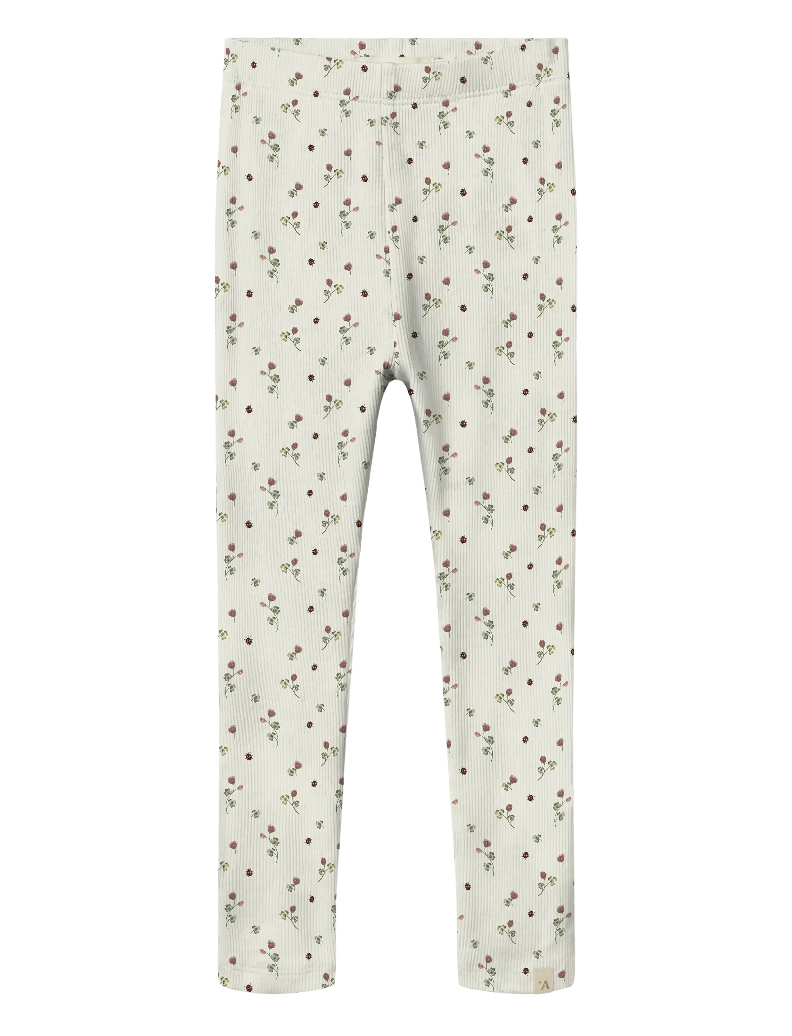Lil'Atelier NMFLAVO ELF SLIM LEGGING LIL - Underdele - TURTLEDOVE / white