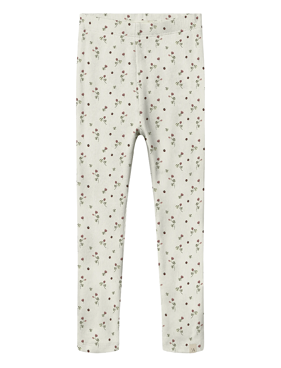 Lil'Atelier - NMFLAVO ELF SLIM LEGGING LIL - leggings - turtledove - 0