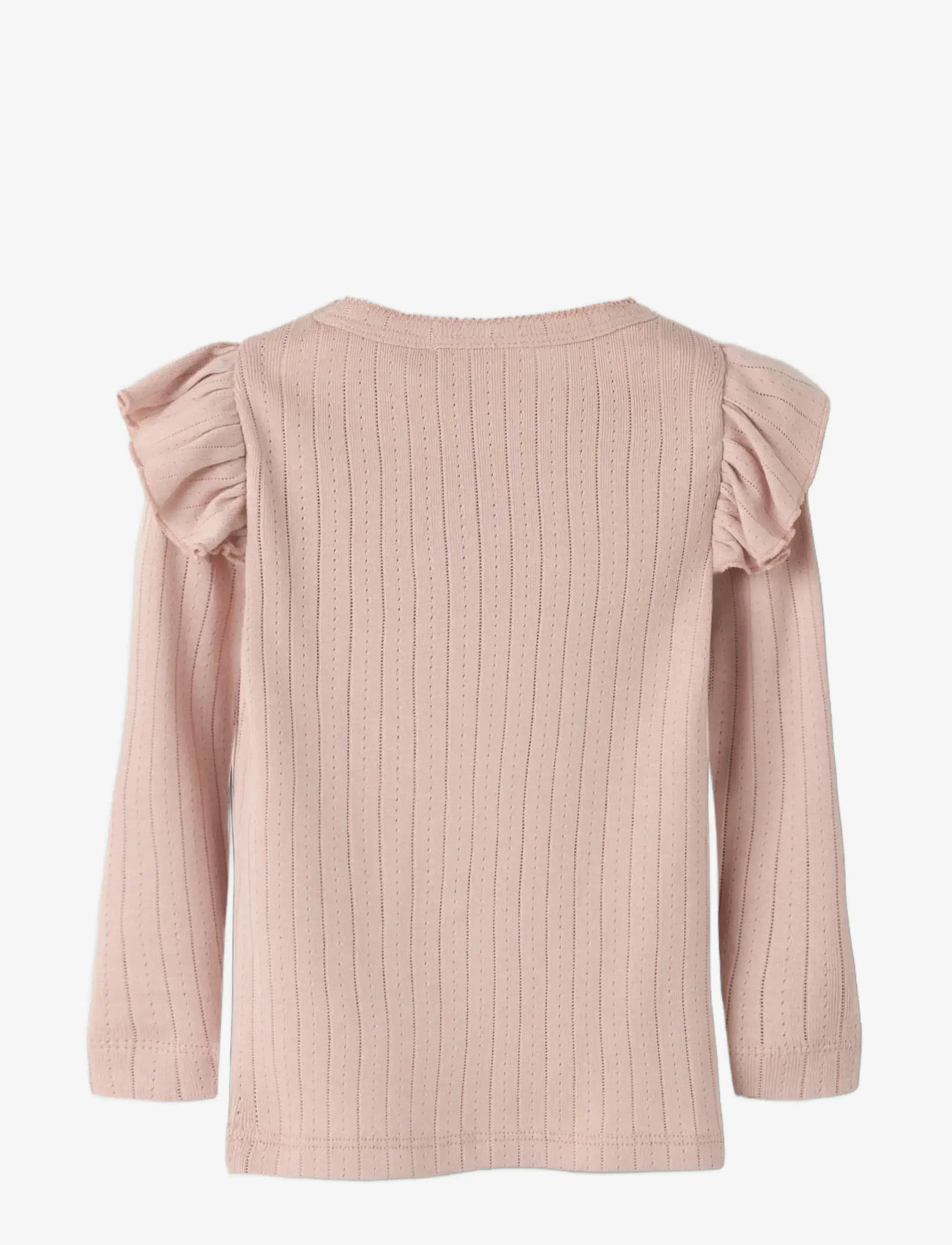 Lil'Atelier - NMFRACHEL NAN LS SLIM TOP LIL - pikkade varrukatega t-särgid - misty rose - 2