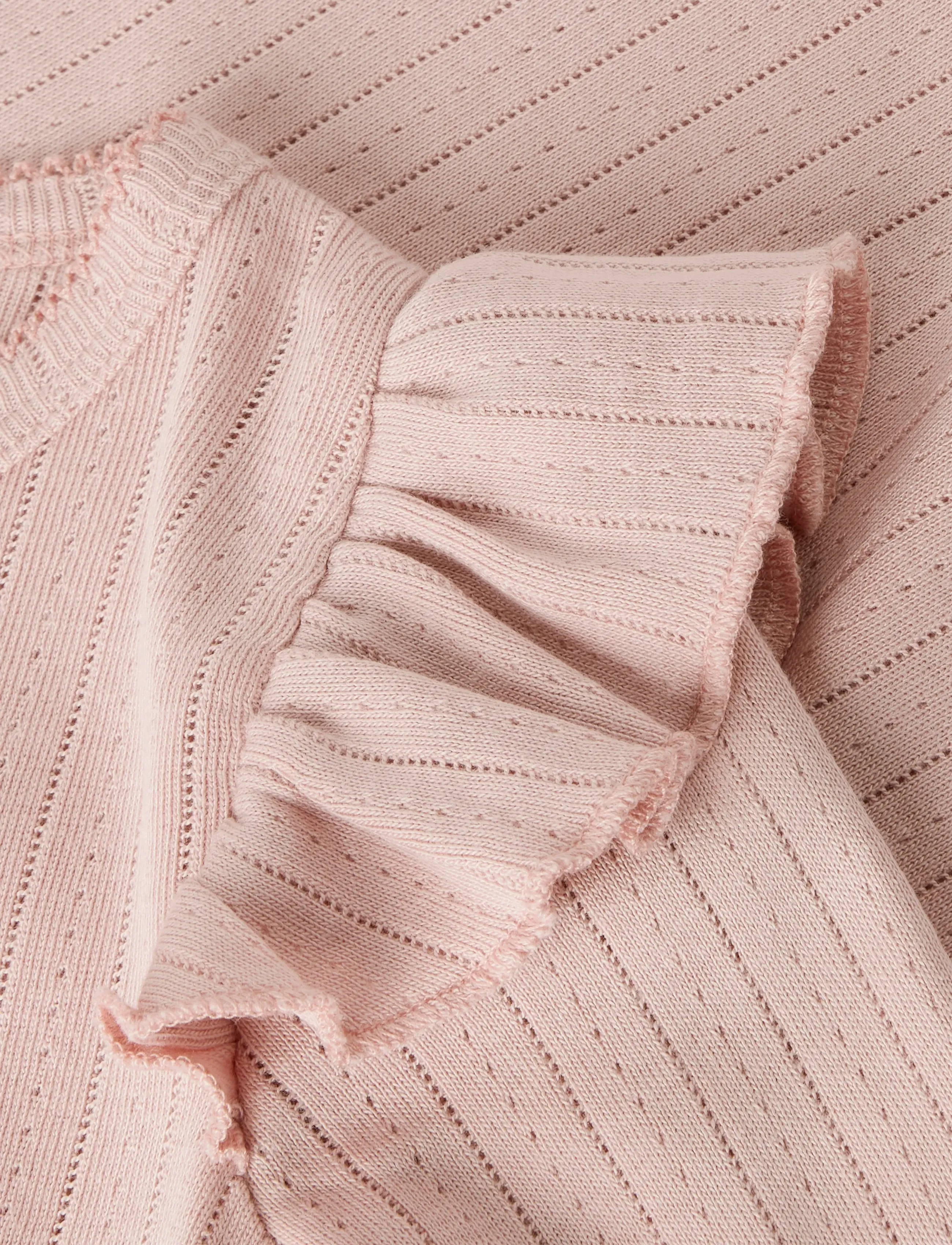 Lil'Atelier - NMFRACHEL NAN LS SLIM TOP LIL - långärmade t-shirts - misty rose - 3
