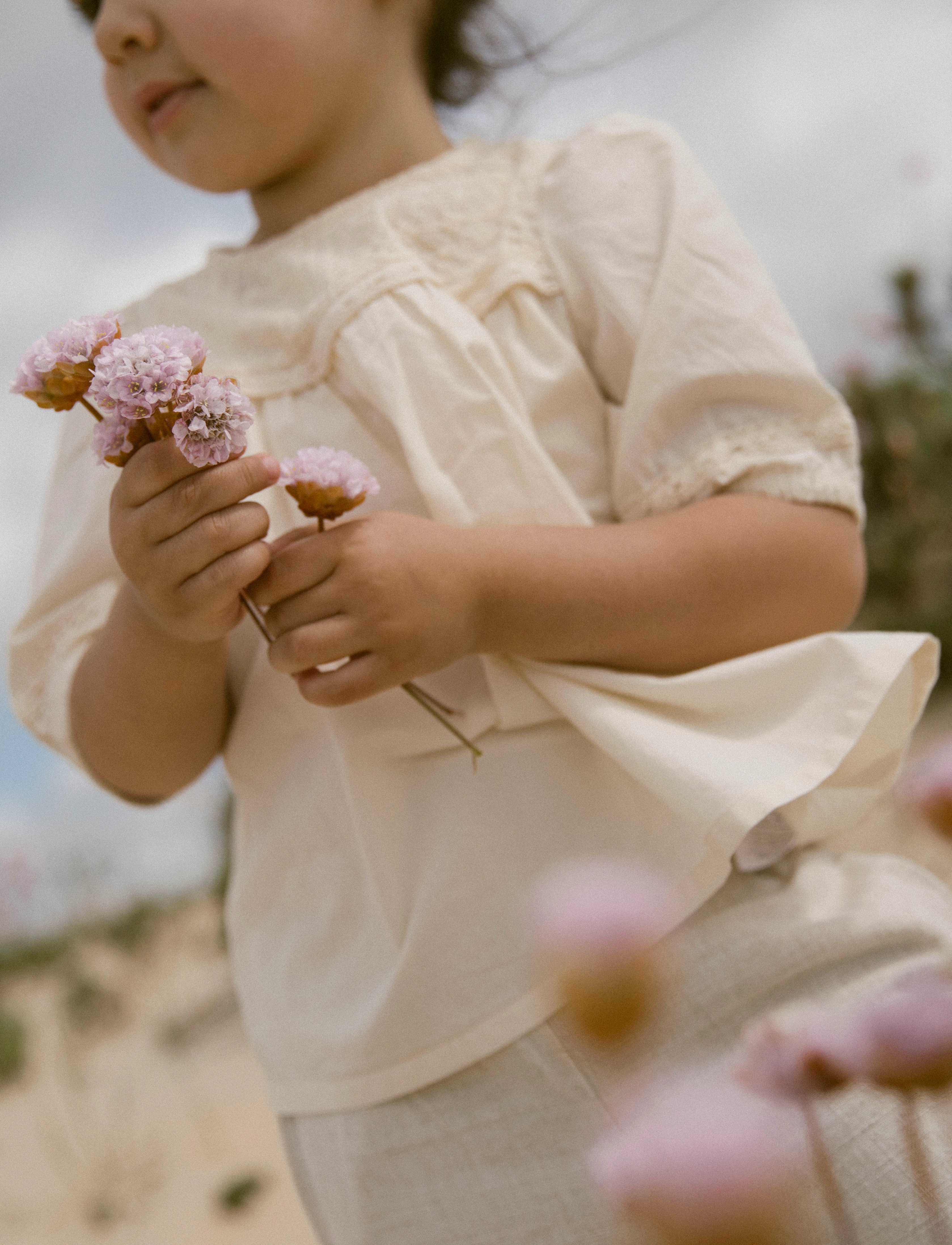 Lil'Atelier - NMFDAISY SS LOOSE SHIRT LIL - turtledove - 2