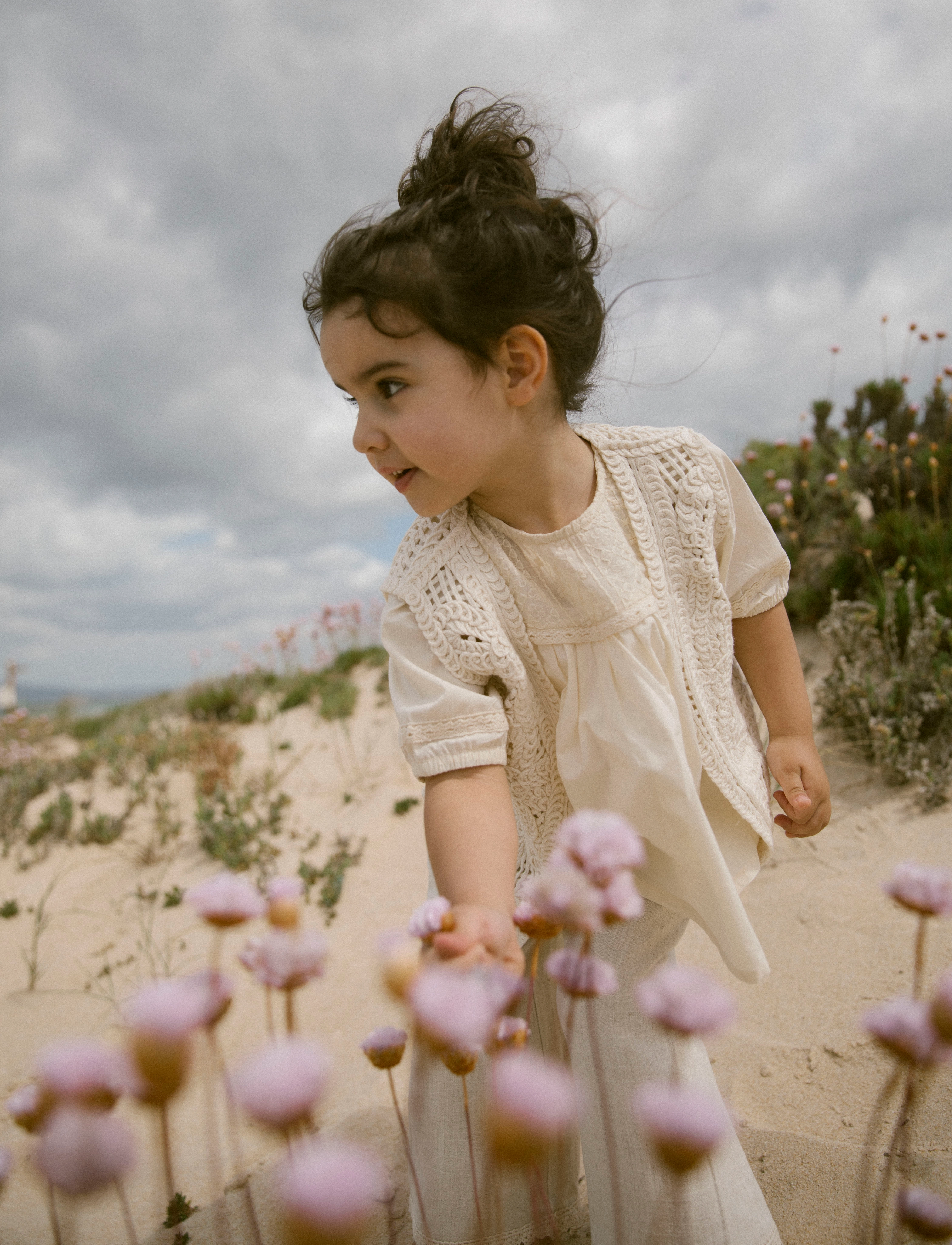 Lil'Atelier - NMFDAISY SS LOOSE SHIRT LIL - turtledove - 3