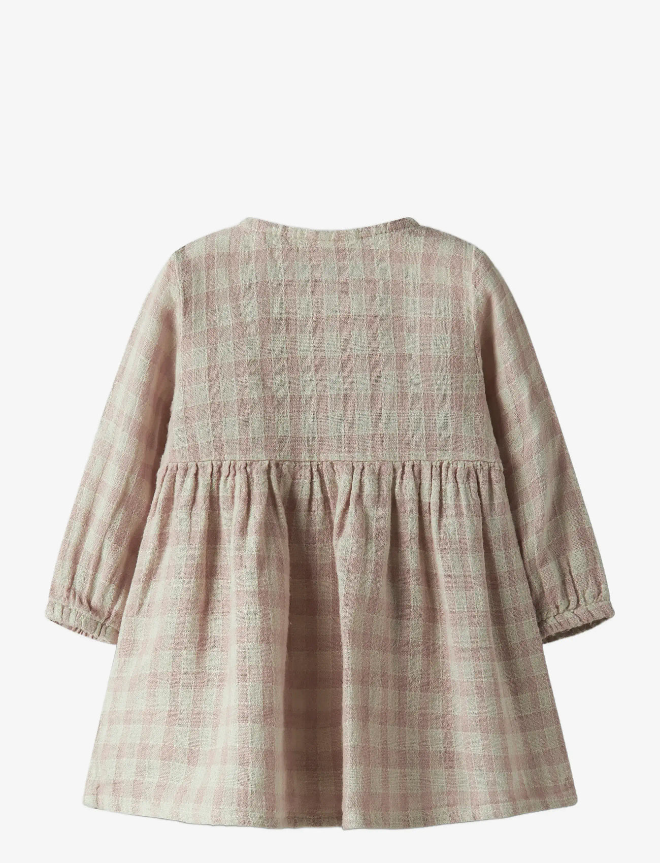 Lil'Atelier - NBFDAGMAR LS LOOSE DRESS LIL - peach whip - 1