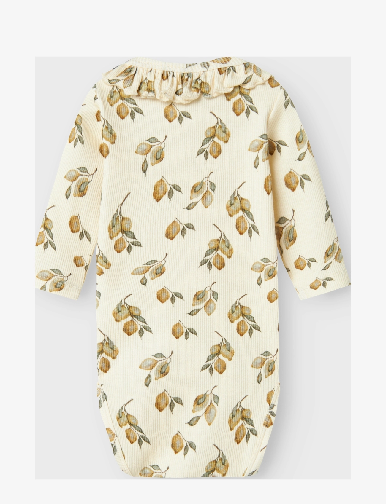 Lil'Atelier - NBFGAVO EMO LS SLIM BODY LIL - pikkade varrukatega bodid - turtledove - 1