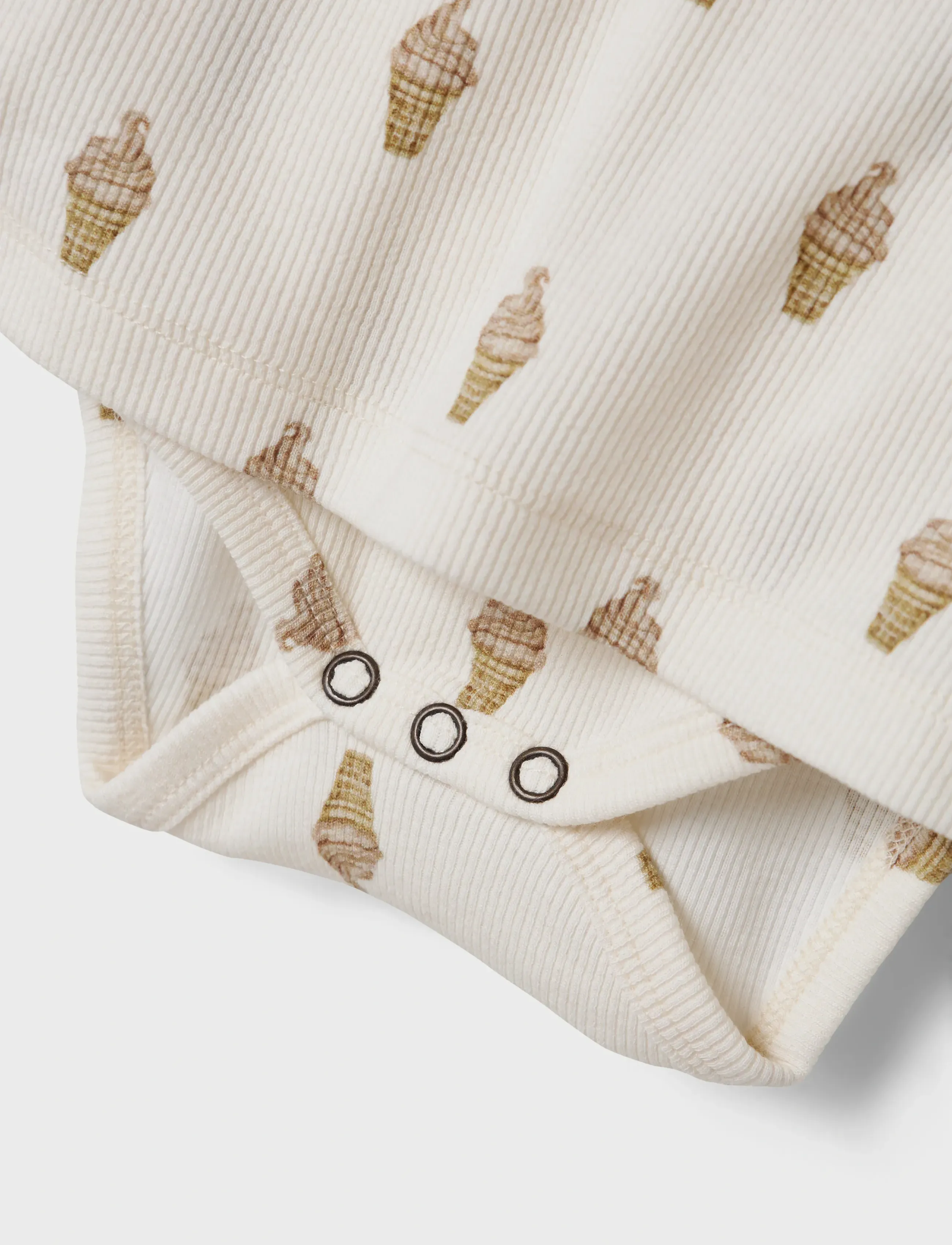 Lil'Atelier - NBFGAVO ENK LS BODY DRESS LIL - robes pour bébés à manches longues - turtledove - 3
