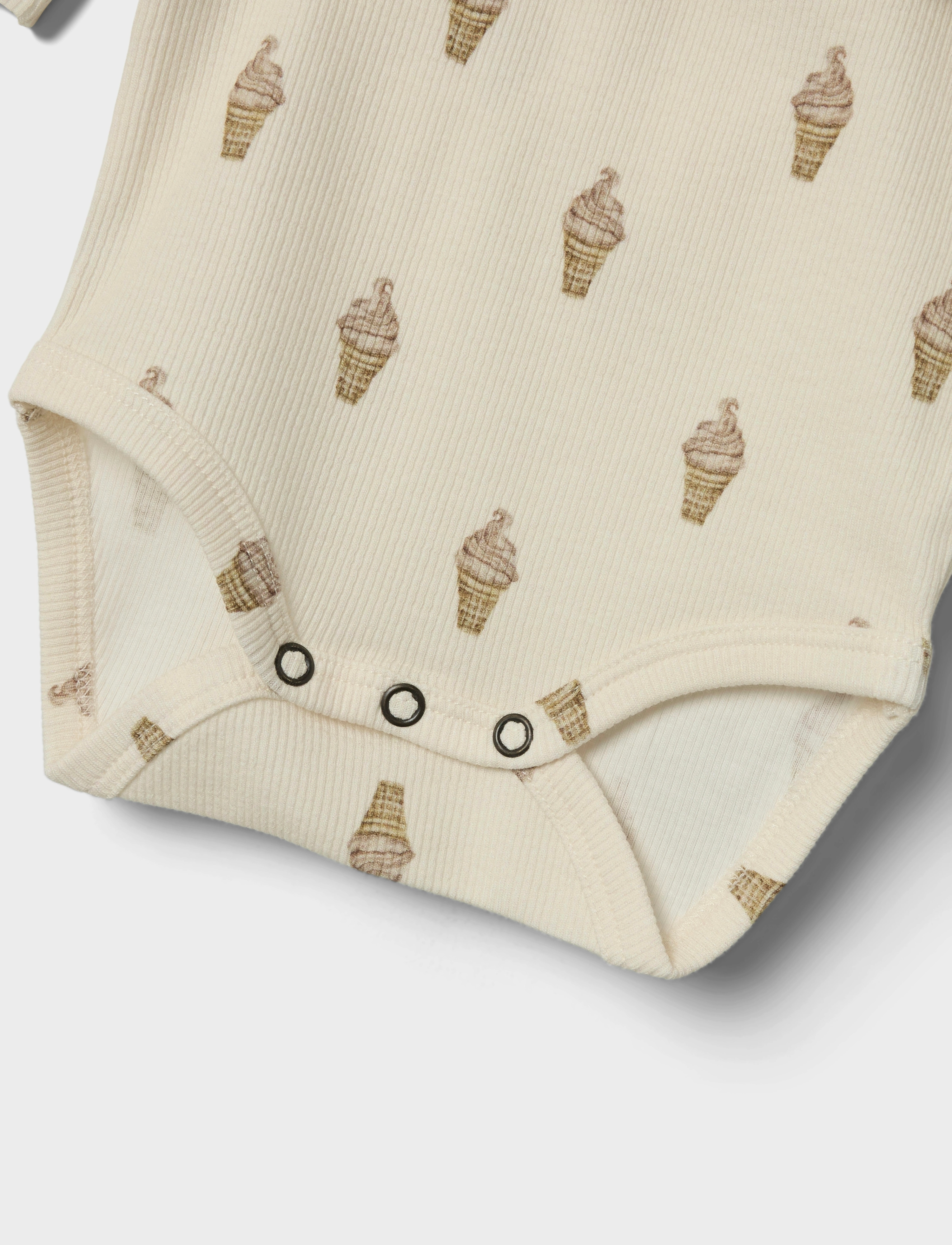 Lil'Atelier - NBFGAVO ENK LS BODY DRESS LIL - robes pour bébés à manches longues - turtledove - 5