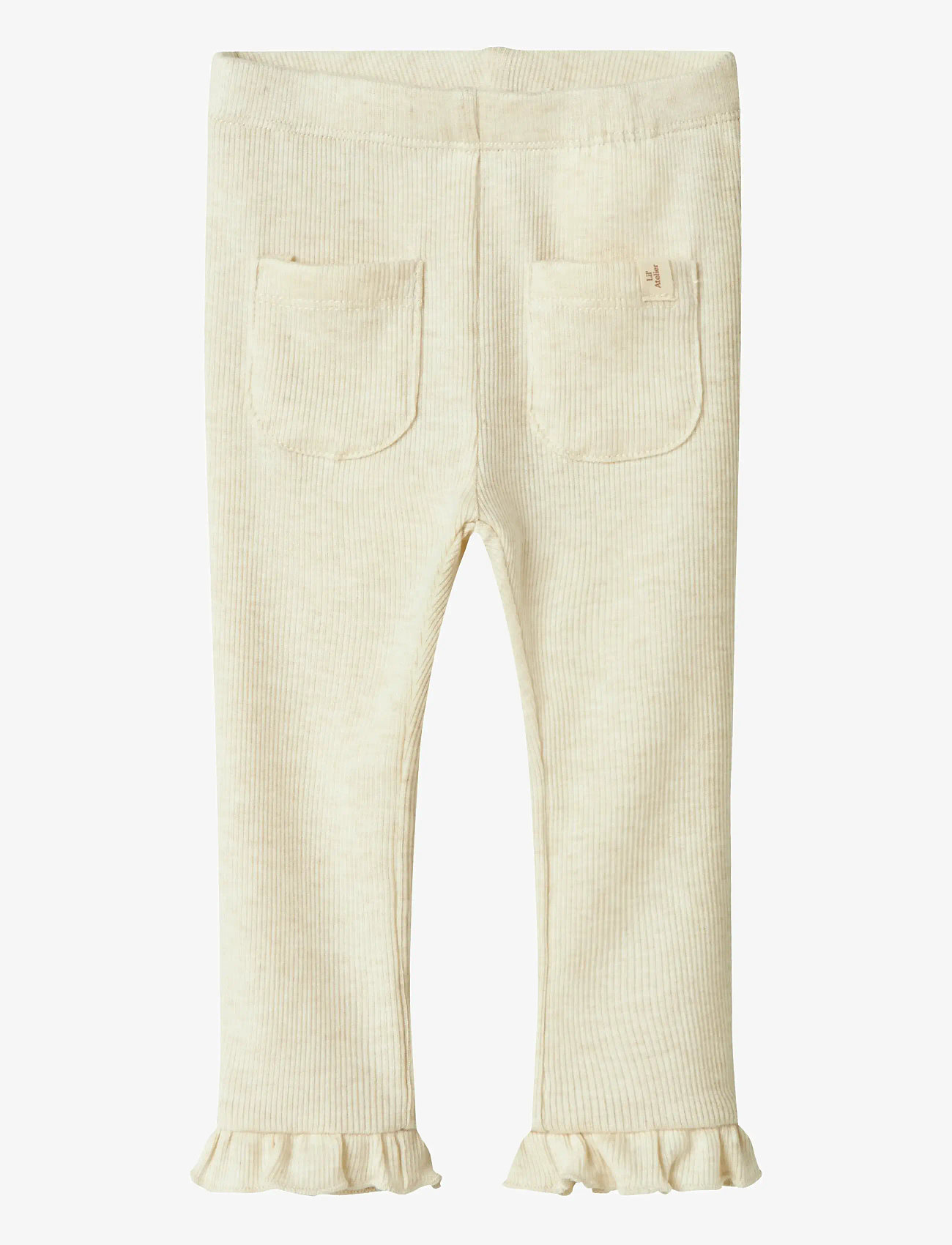 Lil'Atelier - NBFDARLA SLIM LEGGING LIL - leggings - turtledove - 0