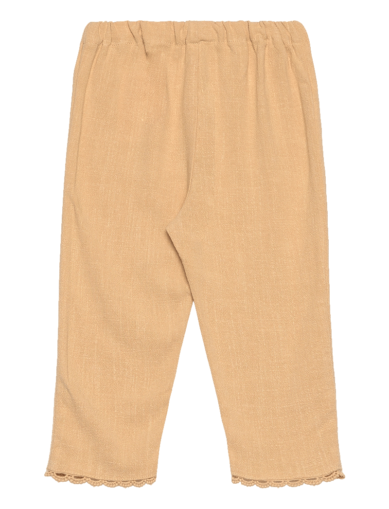 Lil'Atelier - NBFDAMLA LOOSE PANT LIL - babybukser - taos taupe - 1