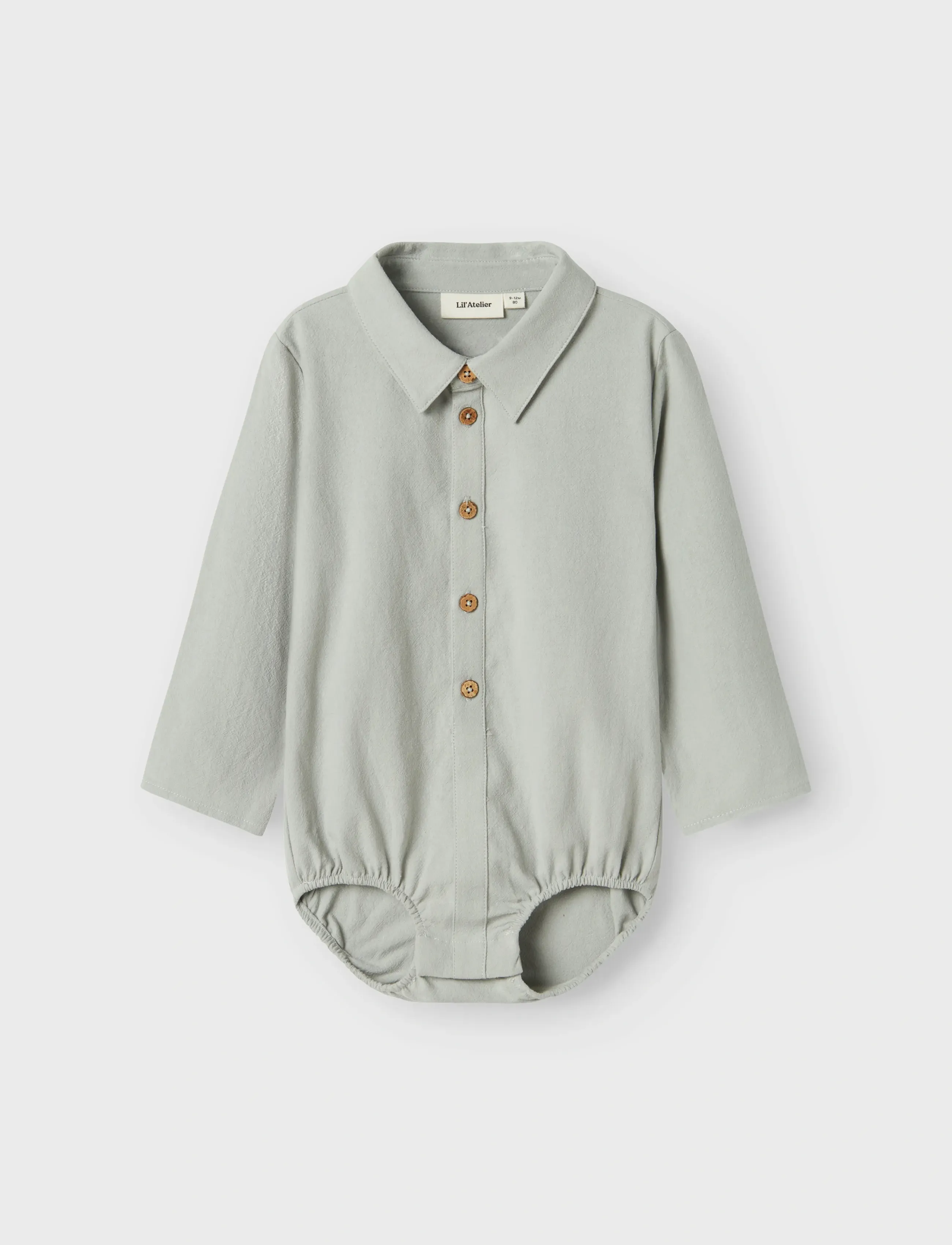 Lil'Atelier - NBMHADAM LS LOOSE BODY SHIRT LIL - mirage gray - 2