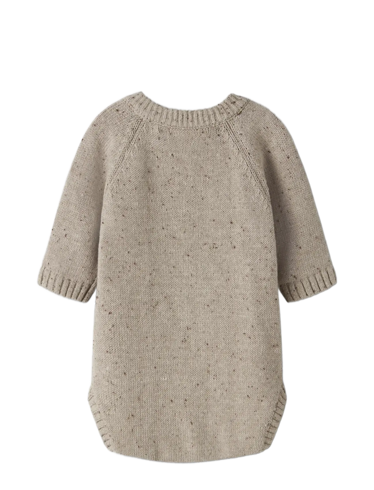 Lil'Atelier - NBNGALTO RIA LS KNIT BODY LIL - långärmade bodies - oxford tan - 1