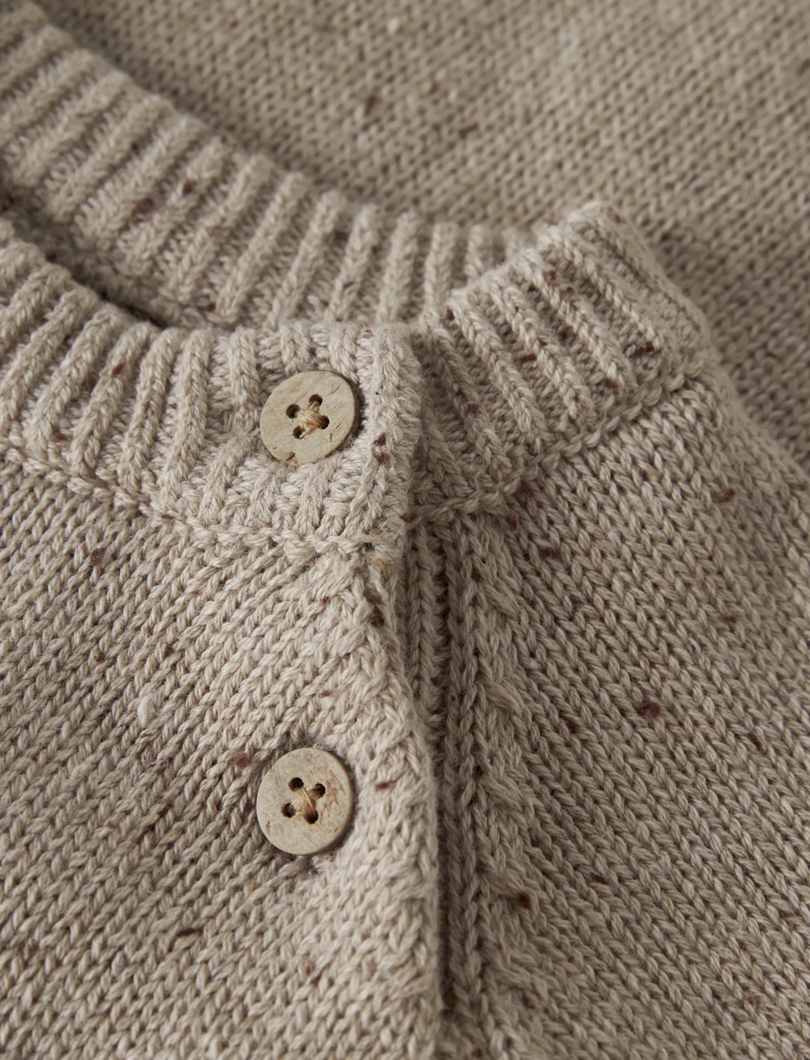 Lil'Atelier - NBNGALTO RIA LS KNIT BODY LIL - långärmade bodies - oxford tan - 4