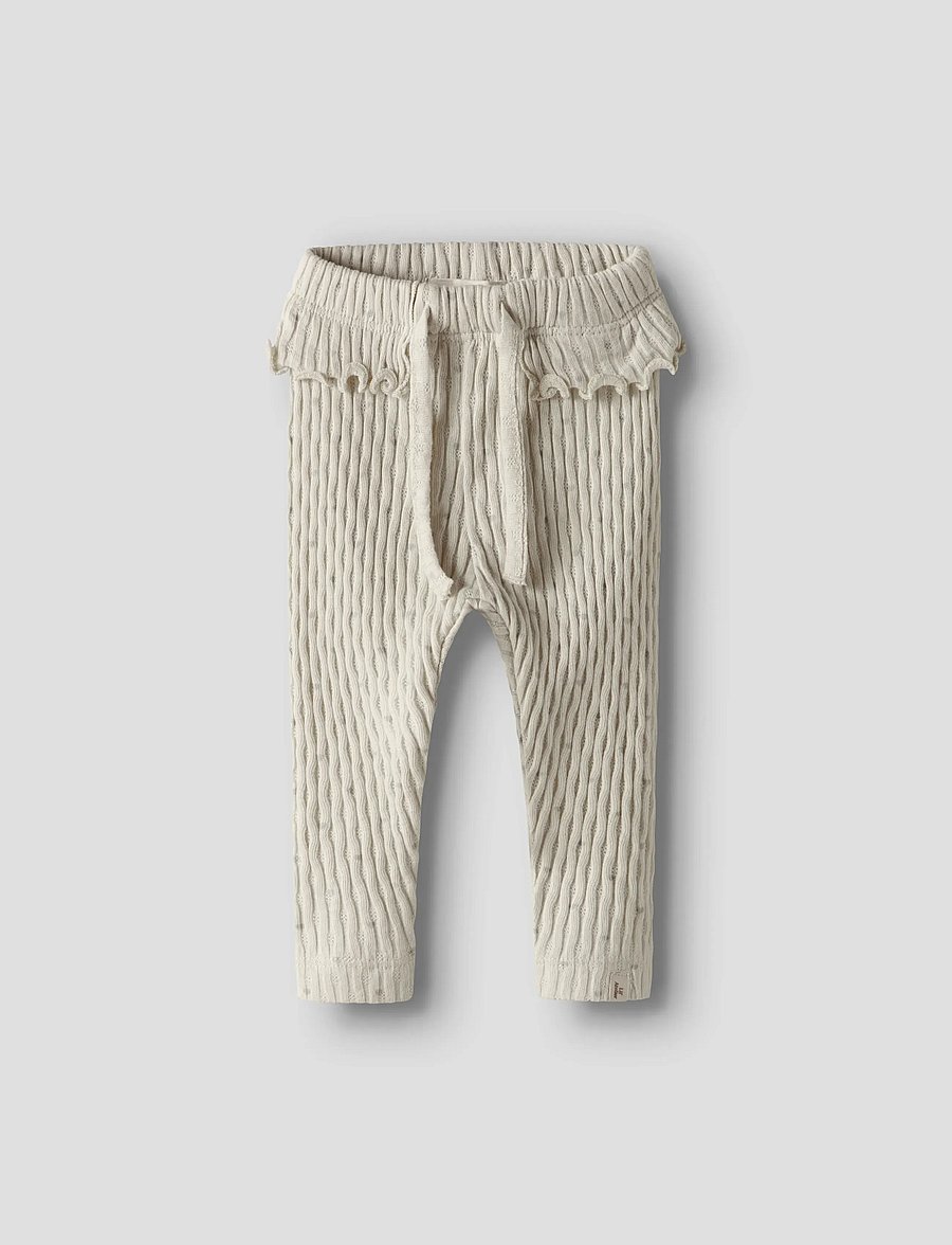 Lil'Atelier - NBFFIDUCIA SLIM LEGGING LIL - turtledove - 2