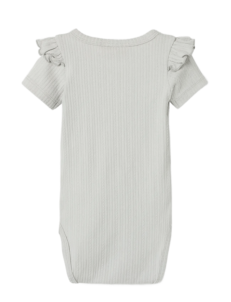 Lil'Atelier - NBFFLEURA SS SLIM BODY LIL - vapor blue - 1