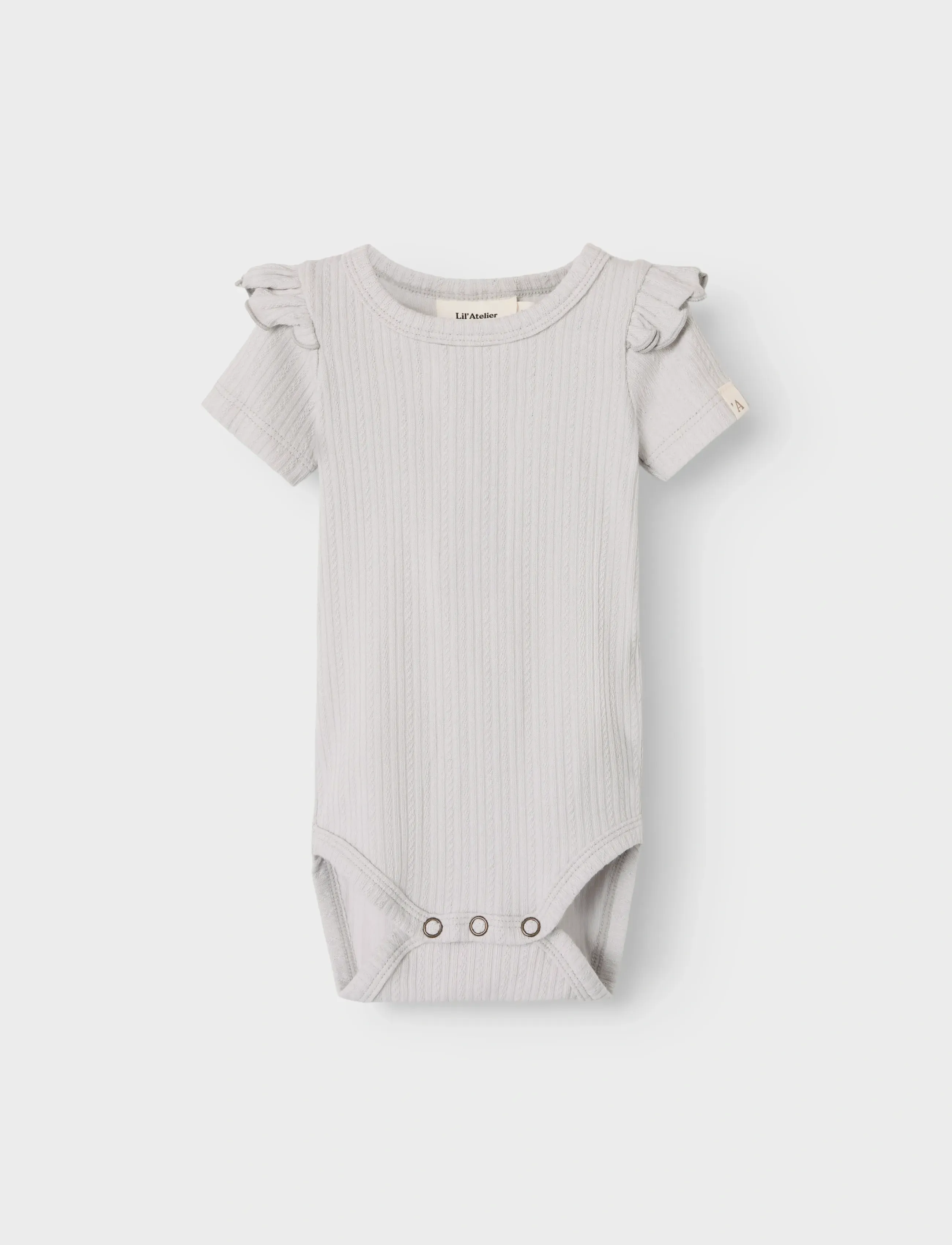 Lil'Atelier - NBFFLEURA SS SLIM BODY LIL - vapor blue - 2
