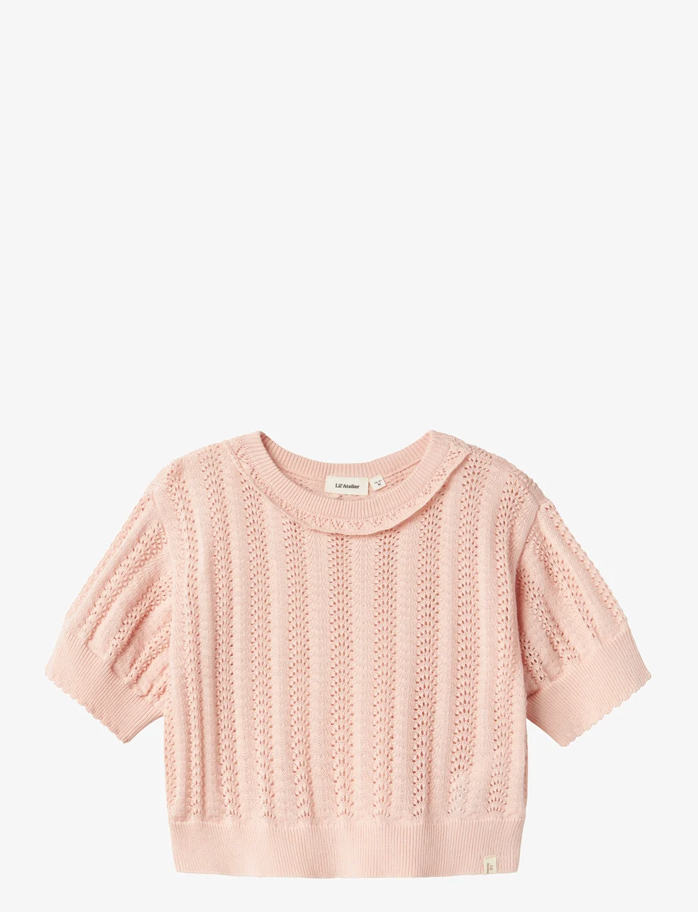 Lil'Atelier - NMFFARIA SS LOOSE KNIT LIL - pullover - peach whip - 0