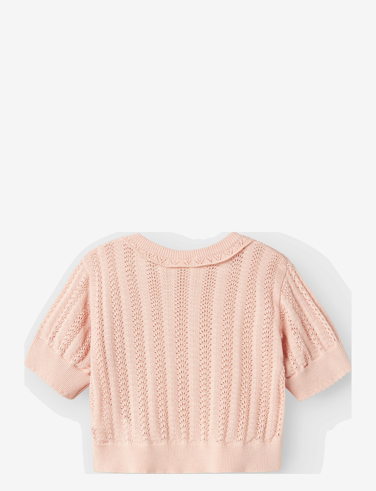 Lil'Atelier - NMFFARIA SS LOOSE KNIT LIL - peach whip - 1