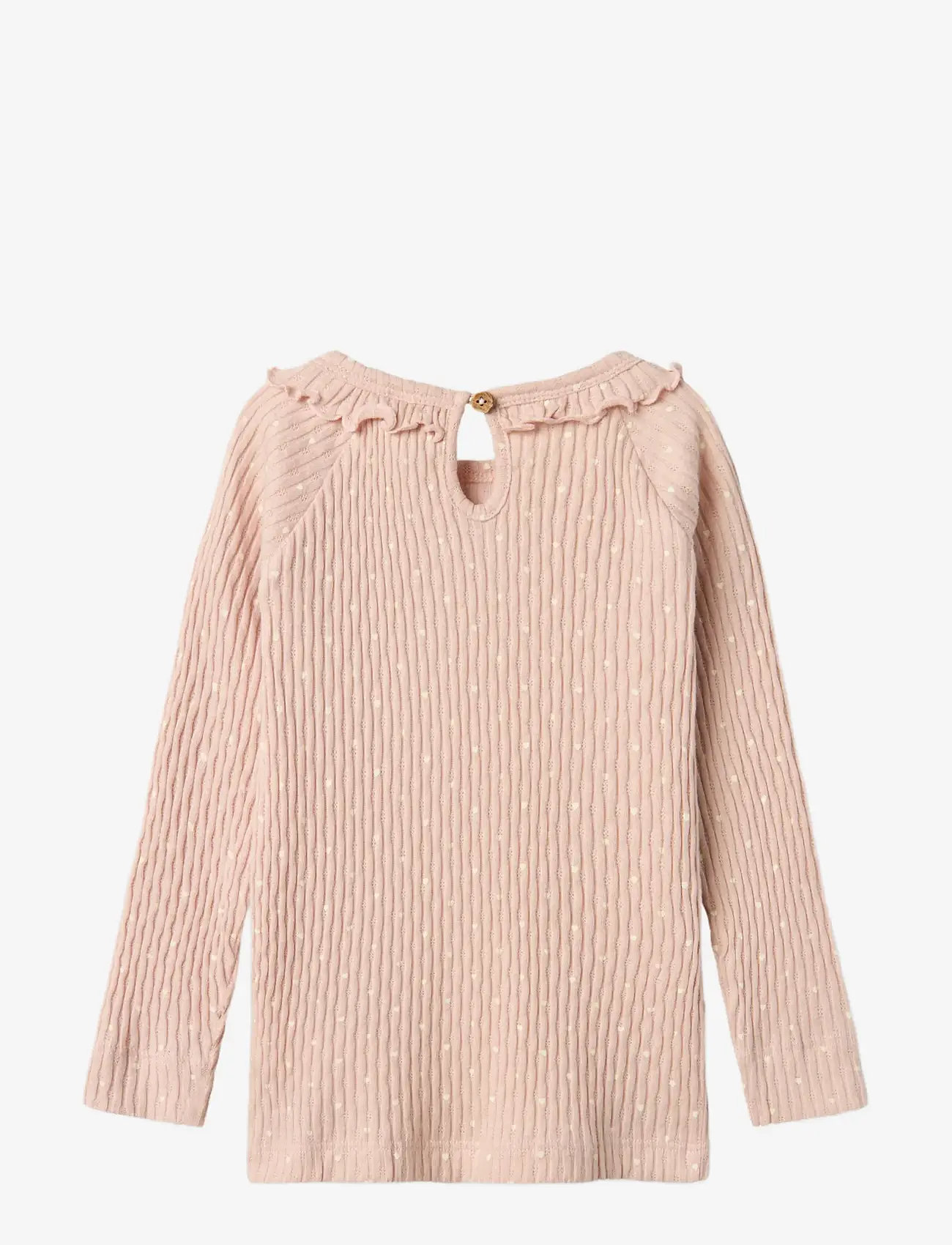 Lil'Atelier - NMFFIDUCIA LS SLIM TOP LIL - långärmade t-shirts - peach whip - 2