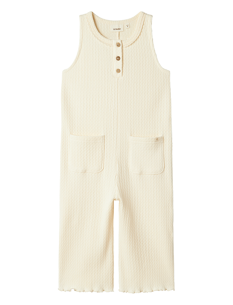 Lil'Atelier - NMFFINOLA SL LOOSE SUIT LIL - turtledove - 0