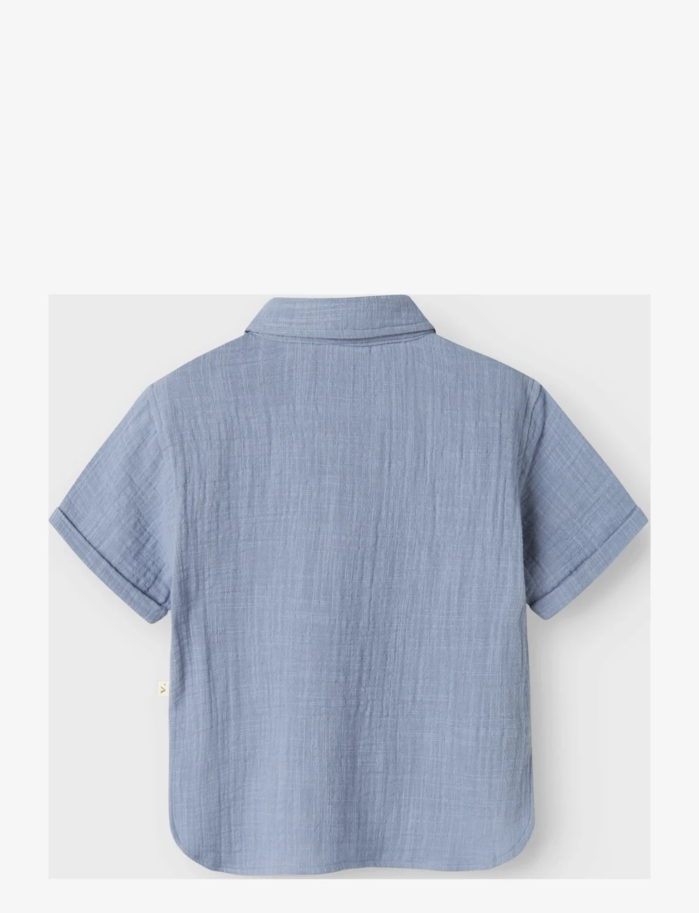 Lil'Atelier - NMMDAWSON SS LOOSE SHIRT LIL - kortärmade skjortor - troposphere - 1