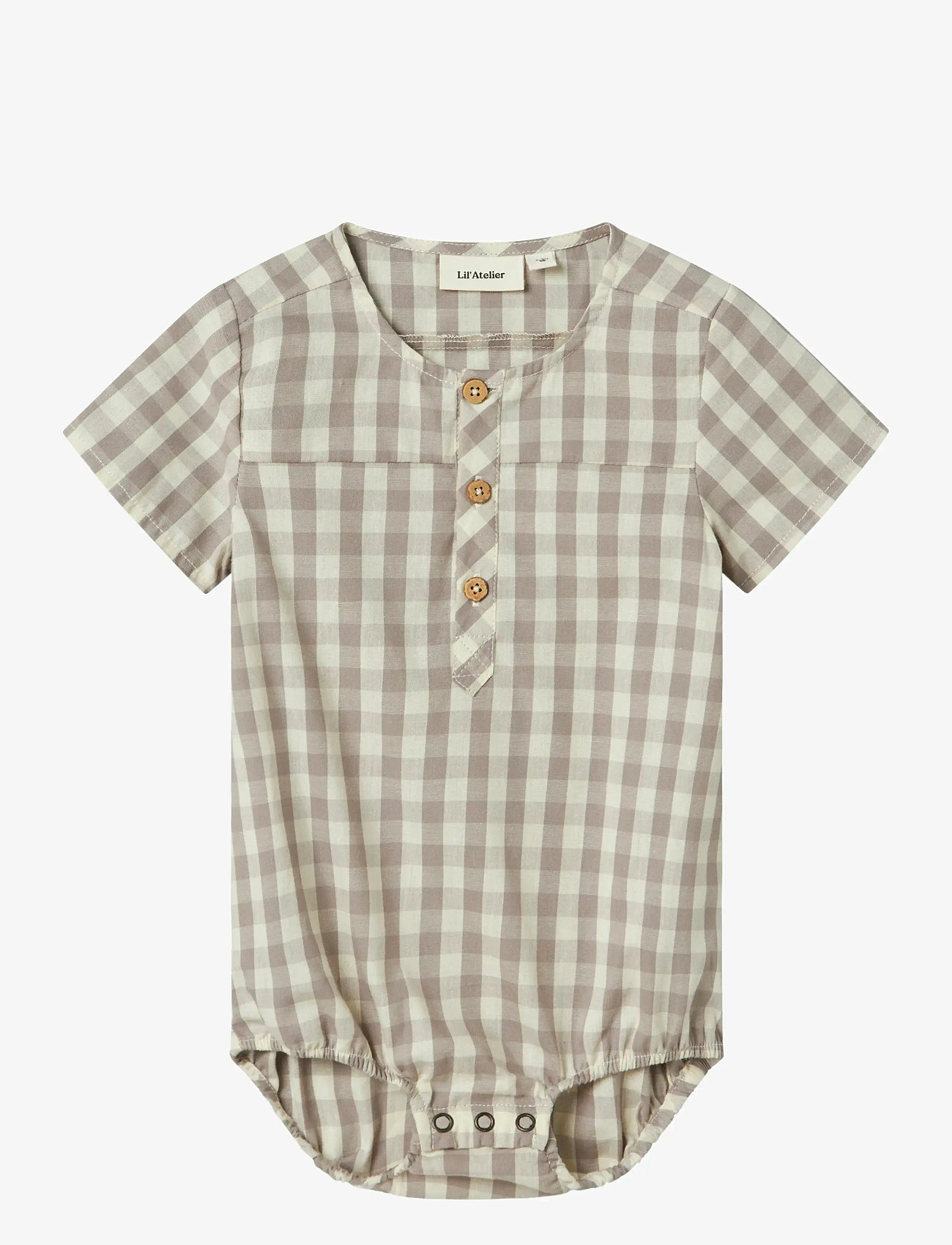 Lil'Atelier - NBMDIDRIK SS LOOSE SHIRT BODY LIL - kortärmade bodies - vapor blue - 0