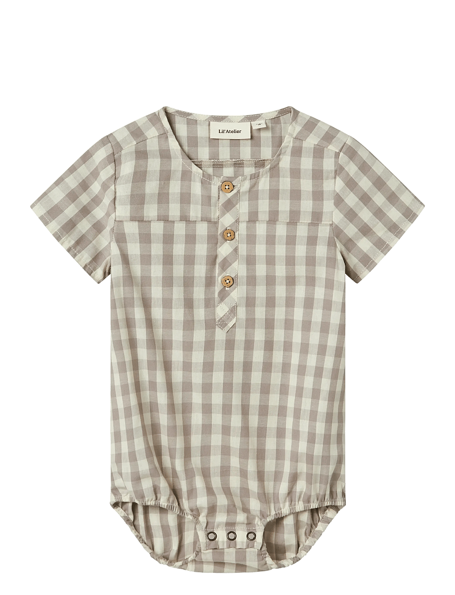 Lil'Atelier - NBMDIDRIK SS LOOSE SHIRT BODY LIL - bodies à manches courtes - vapor blue - 0