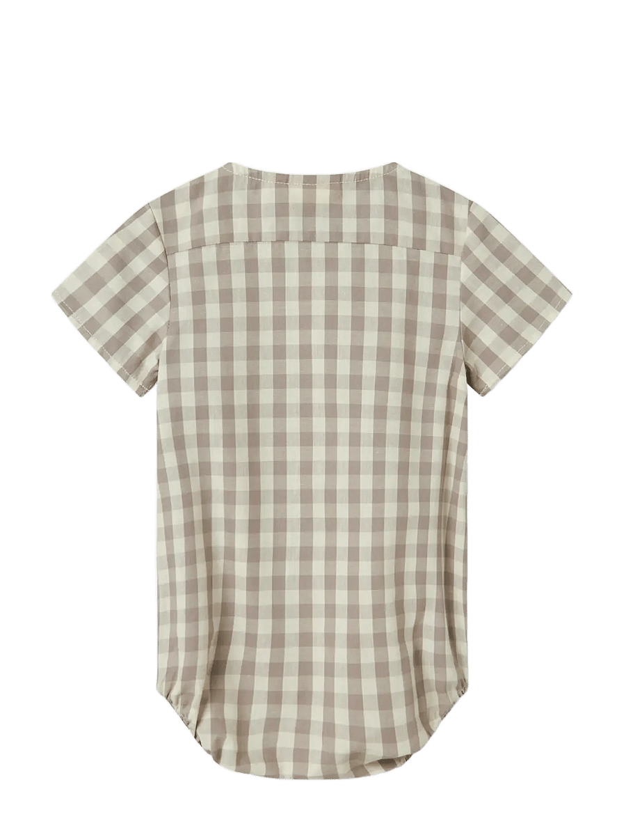 Lil'Atelier - NBMDIDRIK SS LOOSE SHIRT BODY LIL - bodies à manches courtes - vapor blue - 1