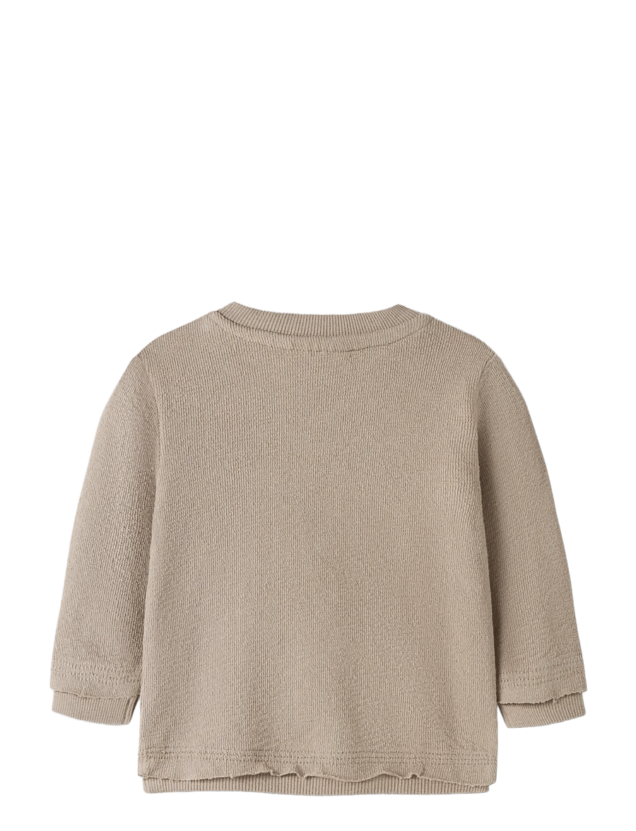 Lil'Atelier - NBMDIAS LS NR SWEAT LIL - dressipluusid - oxford tan - 1