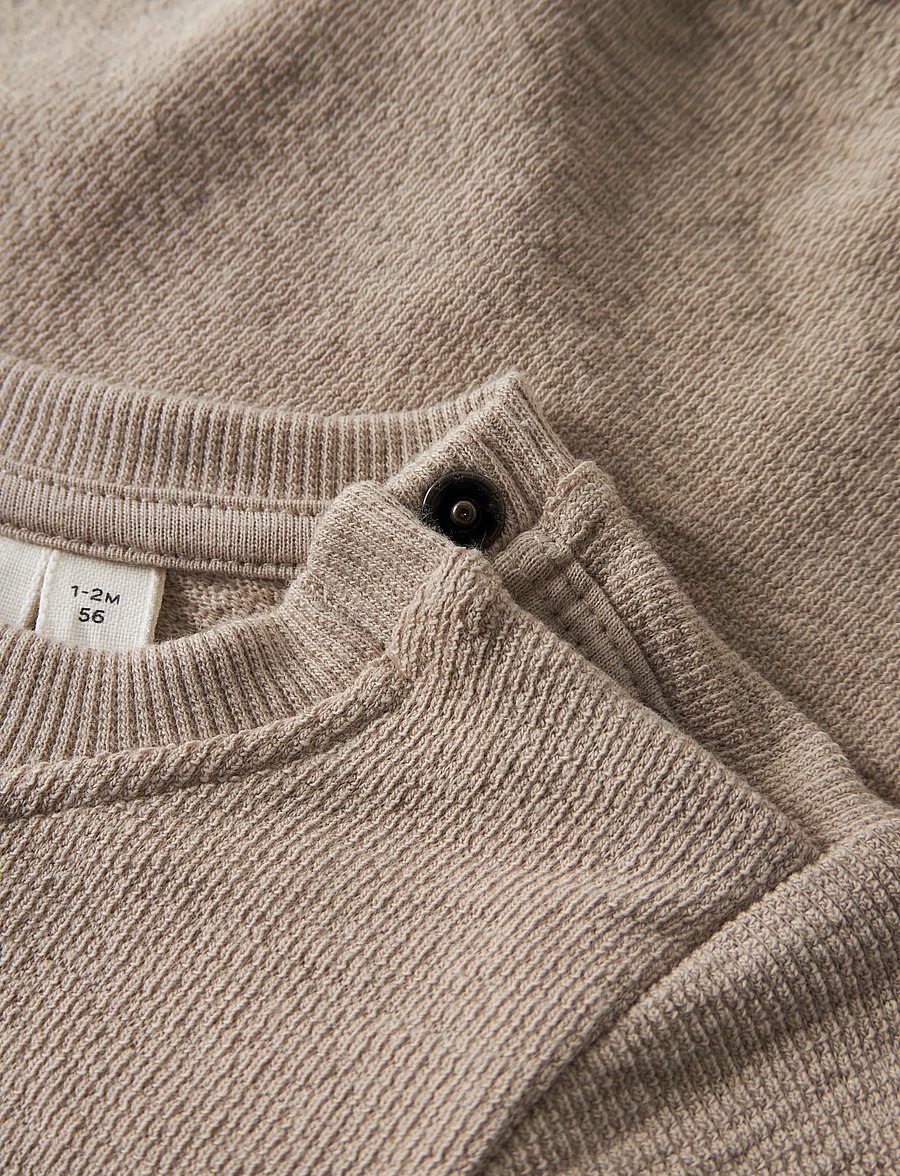Lil'Atelier - NBMDIAS LS NR SWEAT LIL - dressipluusid - oxford tan - 4