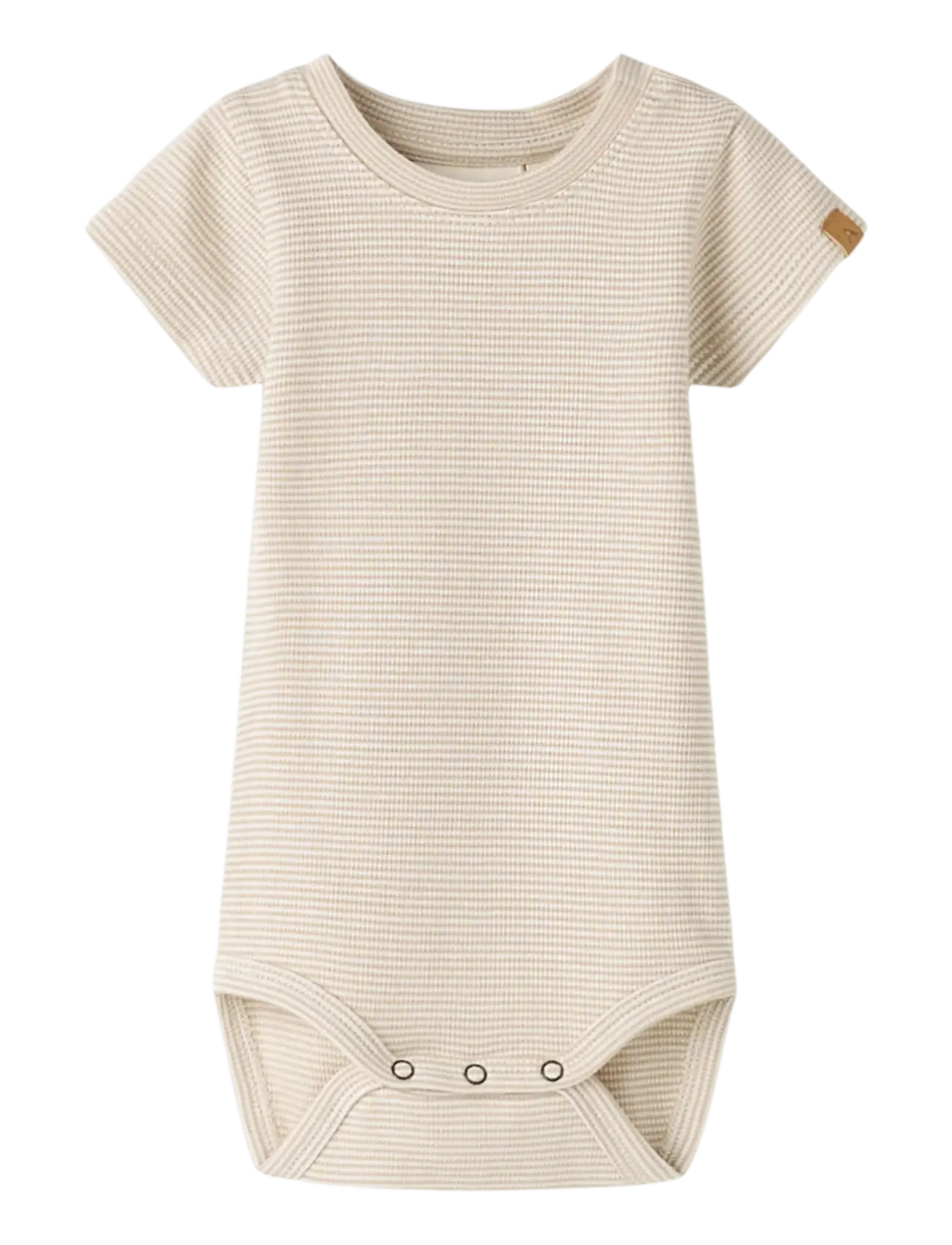 Lil'Atelier Nbmfeng Ss Slim Body Lil, 68, Bodys, Beige - Short-sleeved, Kinder