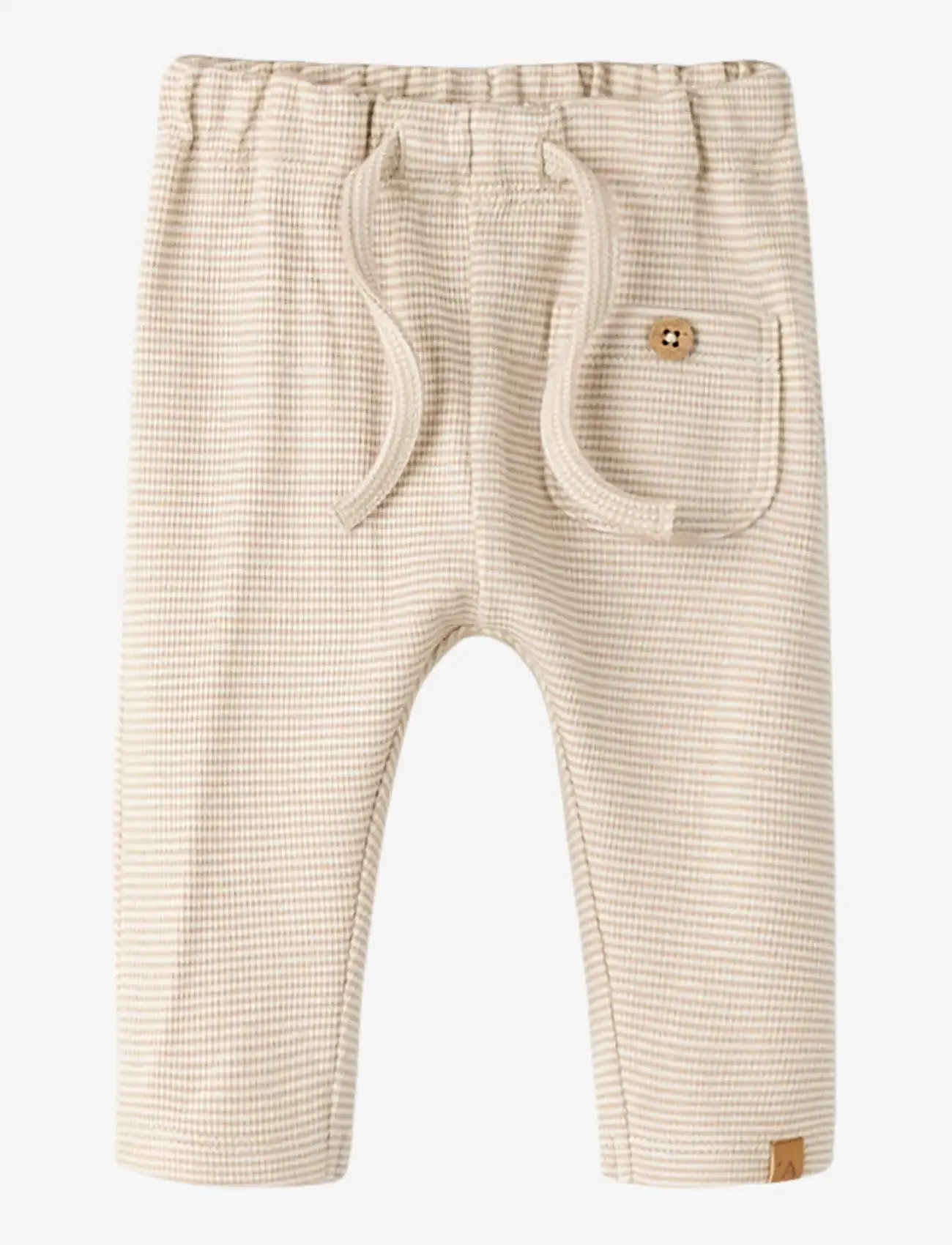 Lil'Atelier - NBMFENG LOOSE PANT LIL - babybukser - oxford tan - 0