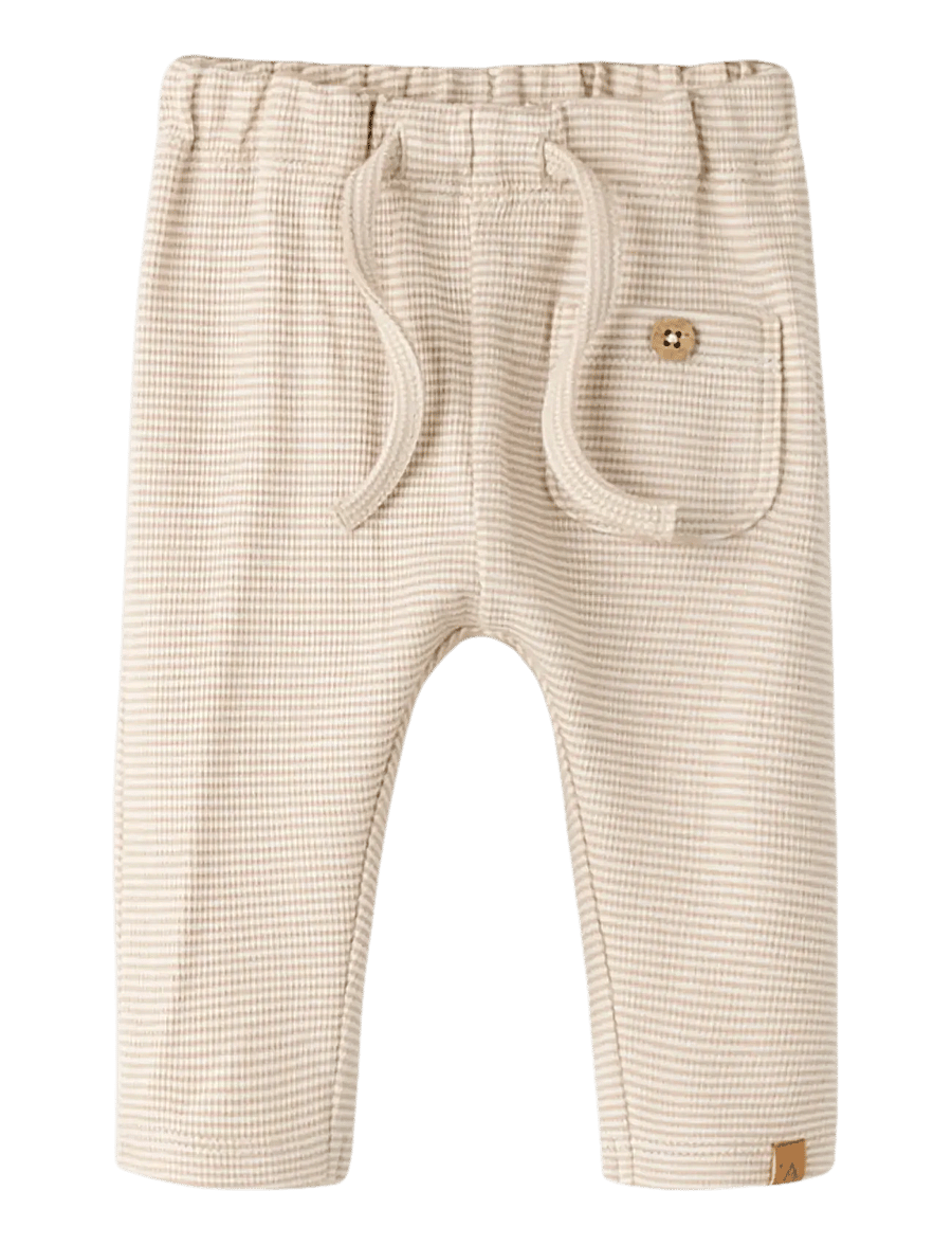 Lil'Atelier - NBMFENG LOOSE PANT LIL - babybyxor - oxford tan - 0