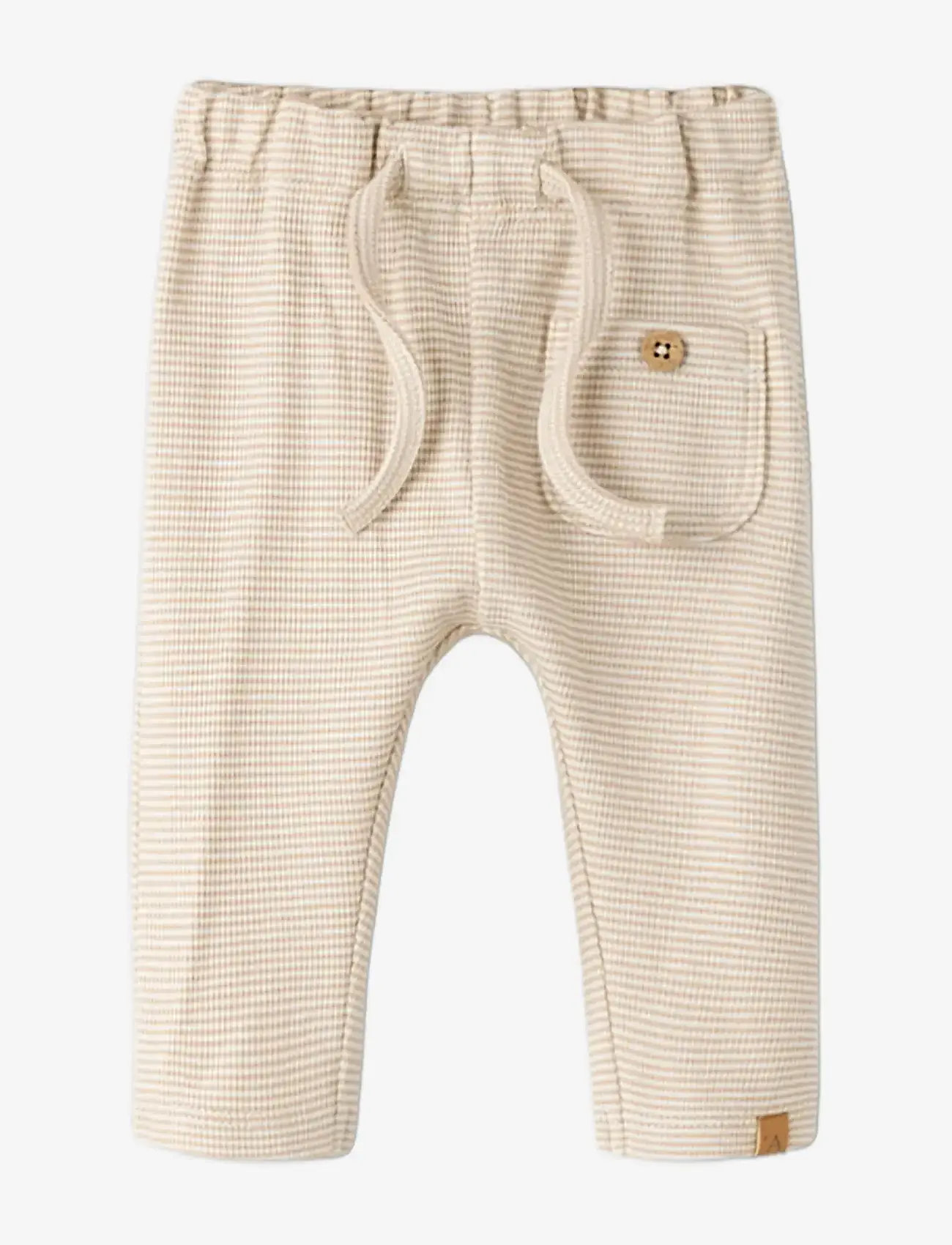 Lil'Atelier - NBMFENG LOOSE PANT LIL - babybukser - oxford tan - 2