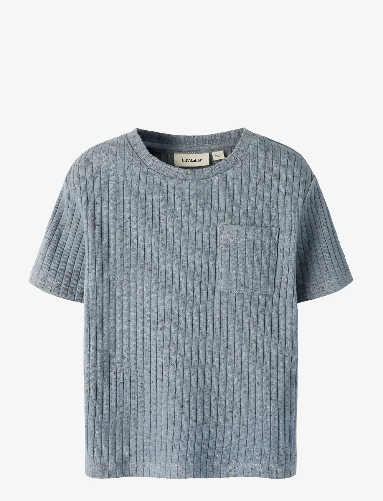 Lil'Atelier - NMMOMILO SS LOOSE TOP LIL - kurzärmelige - tradewinds - 0