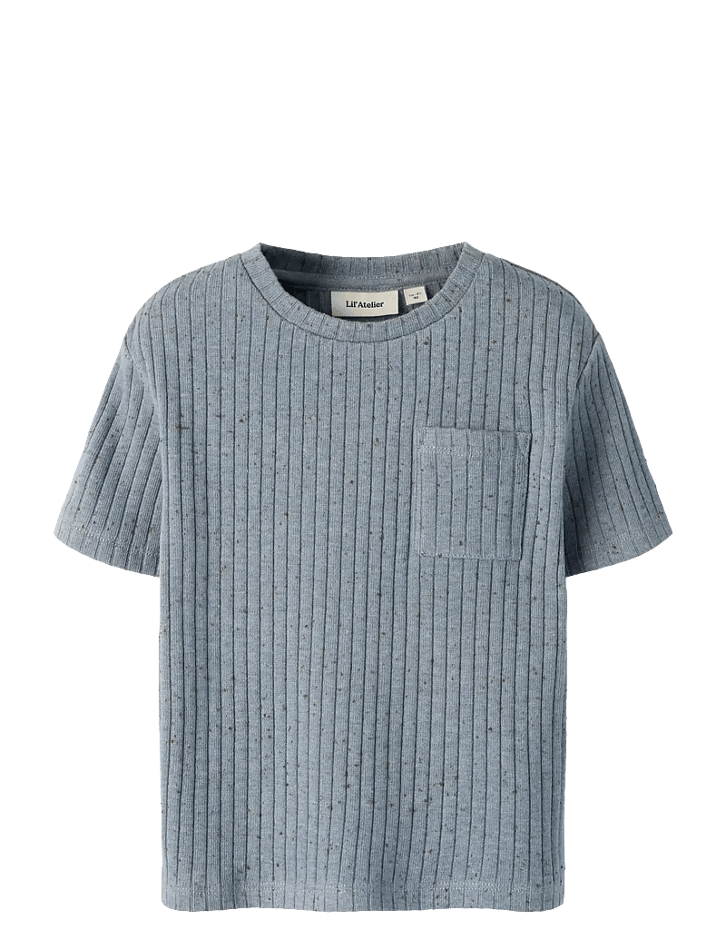 Lil'Atelier - NMMOMILO SS LOOSE TOP LIL - kurzärmelige - tradewinds - 0