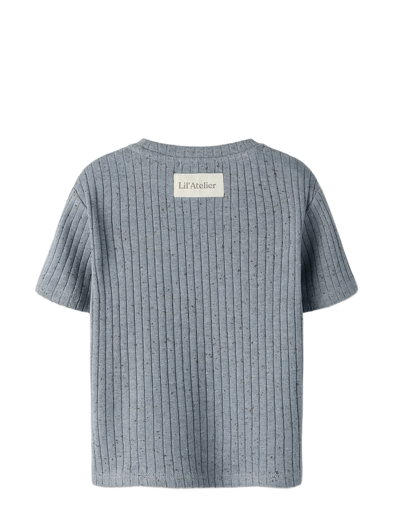 Lil'Atelier - NMMOMILO SS LOOSE TOP LIL - kurzärmelige - tradewinds - 1