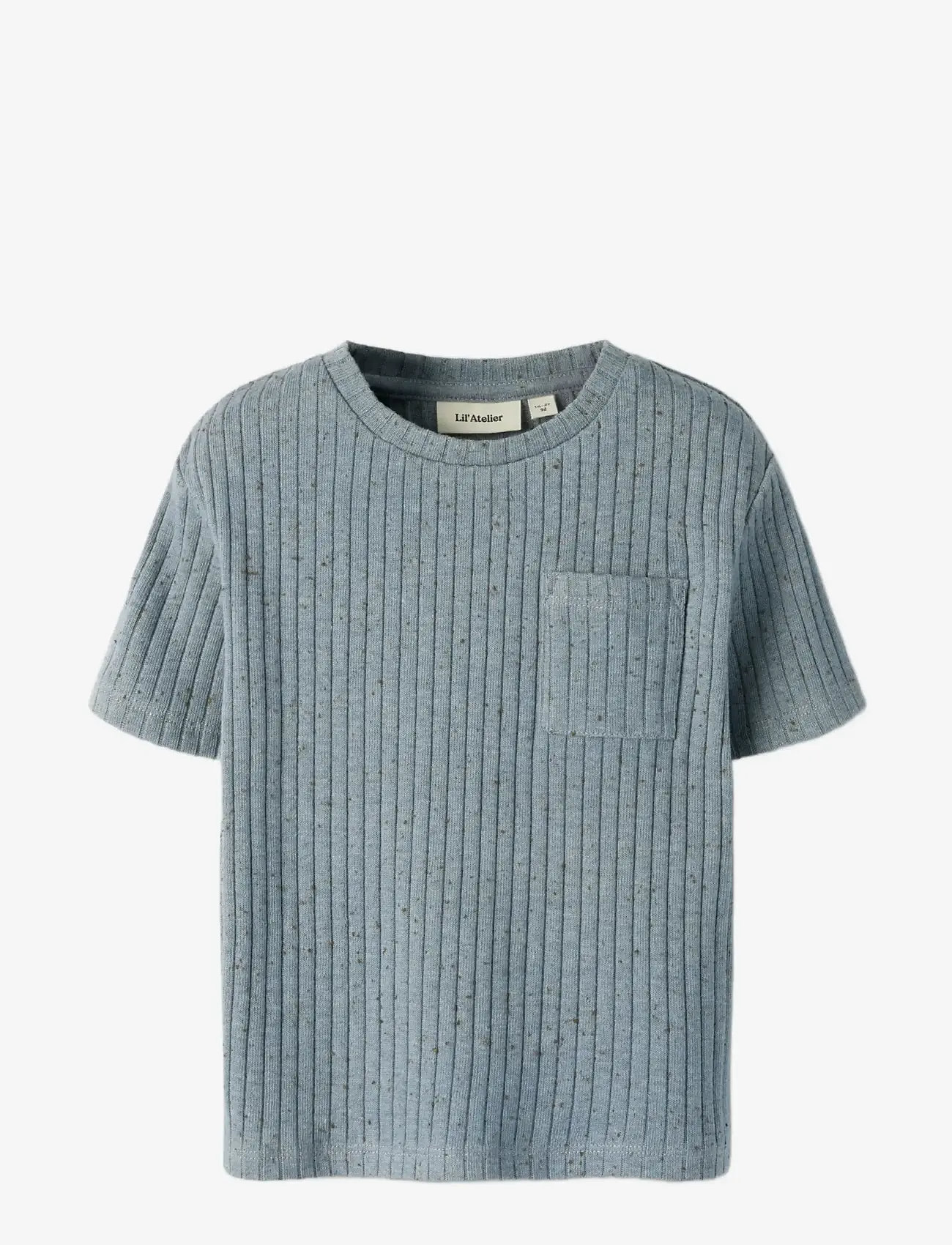 Lil'Atelier - NMMOMILO SS LOOSE TOP LIL - kurzärmelige - tradewinds - 2