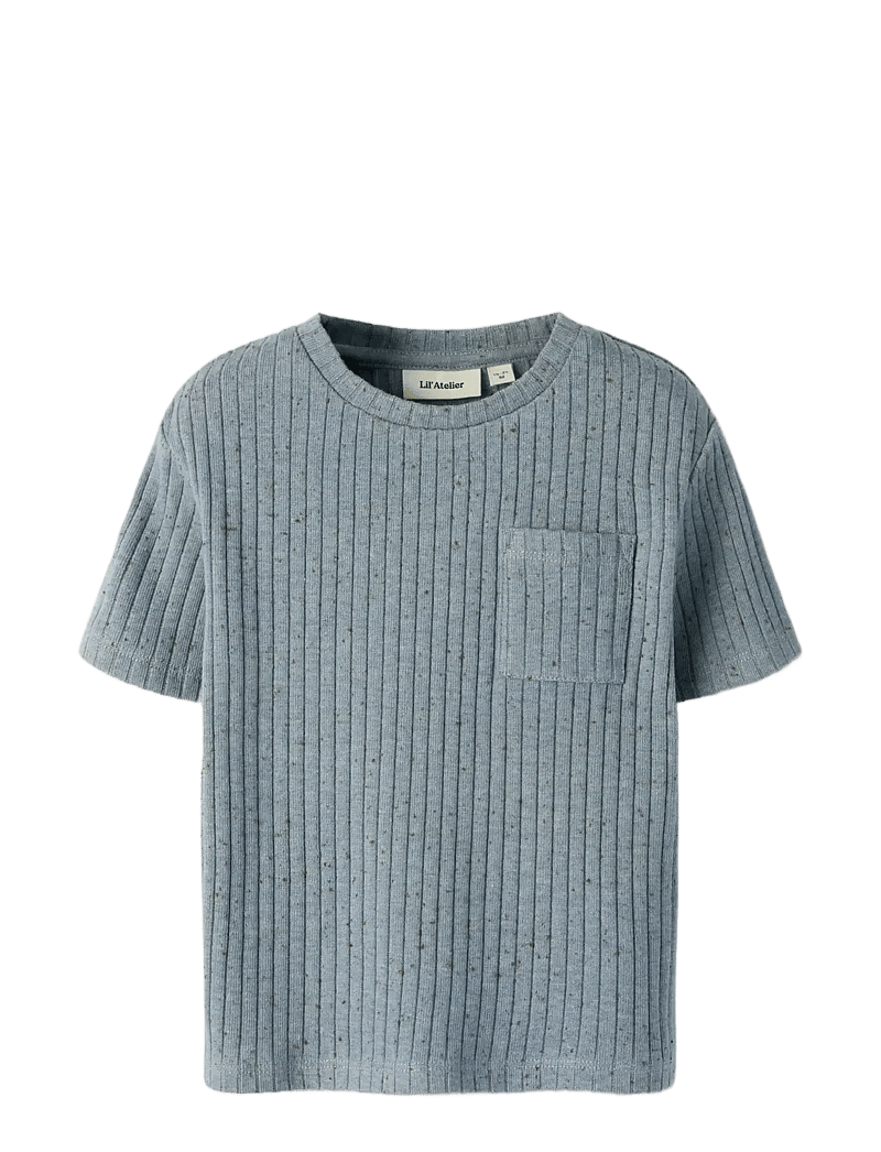 Lil'Atelier - NMMOMILO SS LOOSE TOP LIL - kurzärmelige - tradewinds - 2