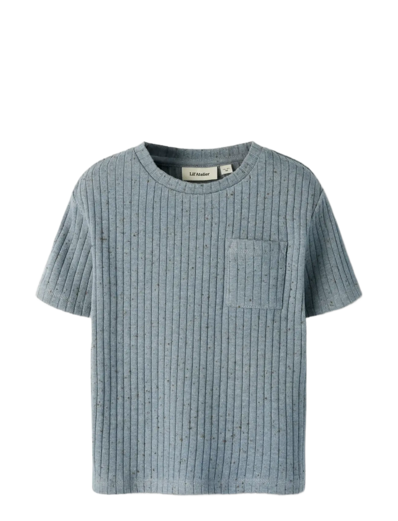 Lil'Atelier - NMMOMILO SS LOOSE TOP LIL - lühikeste varrukatega t-särgid - tradewinds - 2