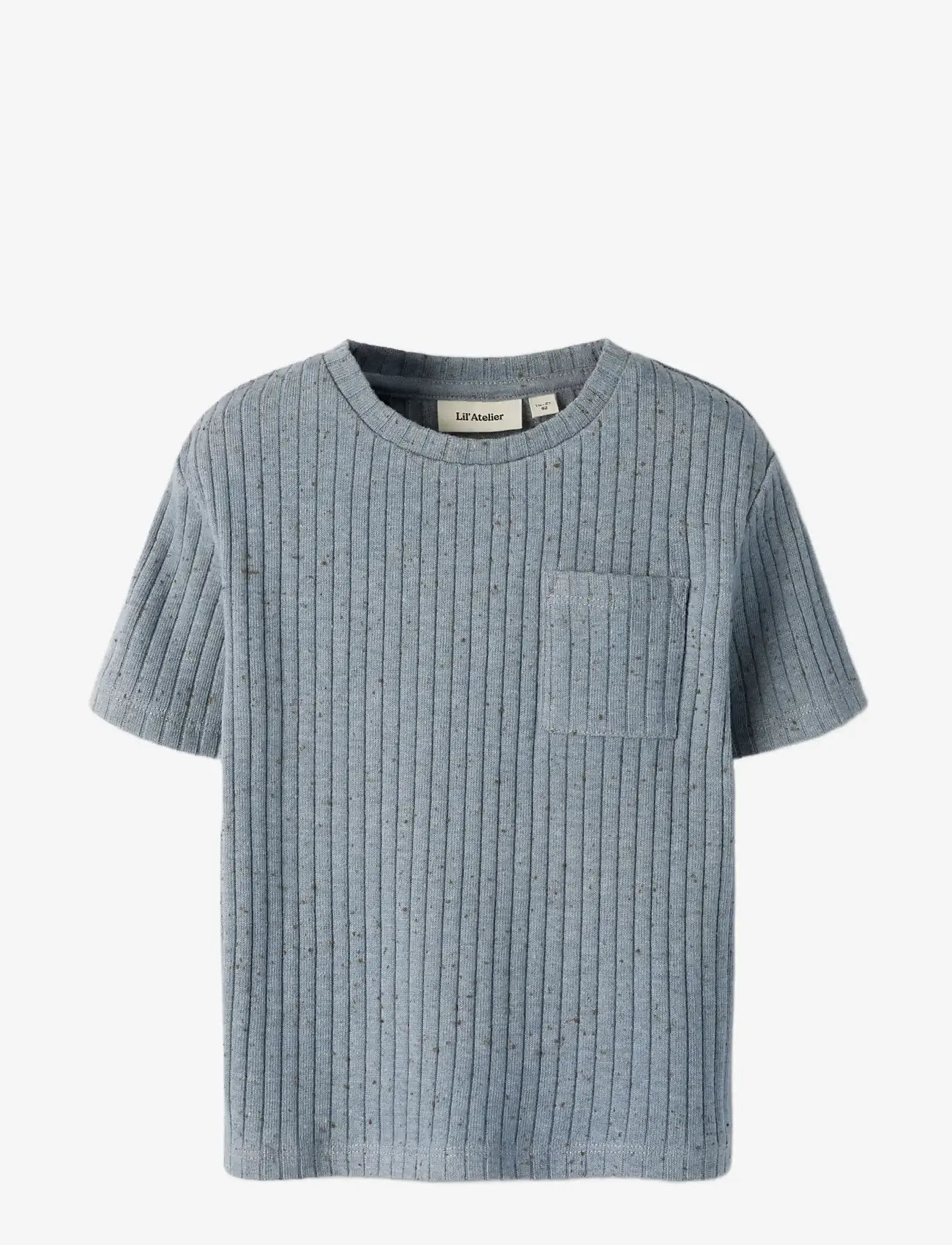 Lil'Atelier - NMMOMILO SS LOOSE TOP LIL - kurzärmelige - tradewinds - 3