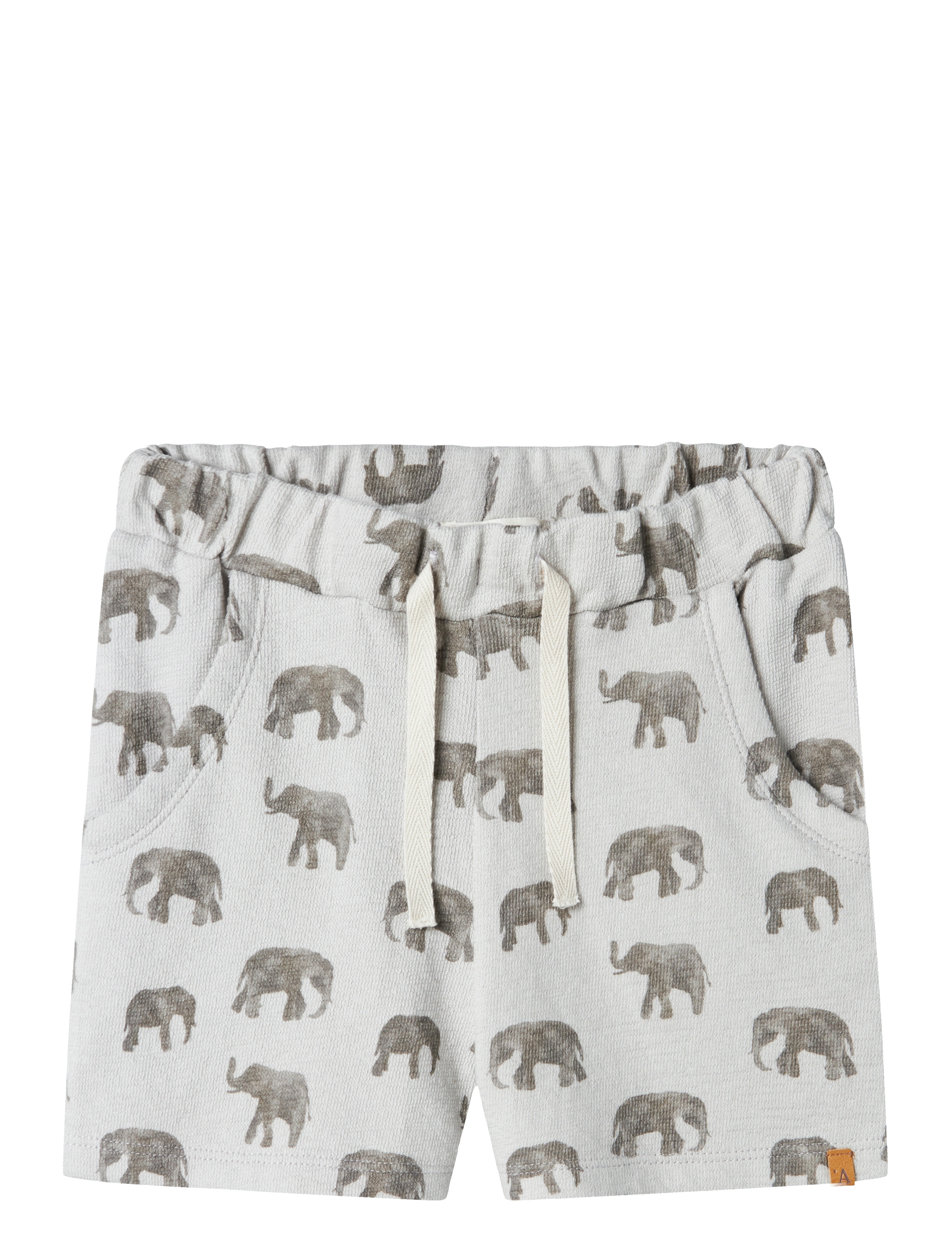LIL'ATELIER Nmmdias Loose Shorts Lil Grau - 110 - Kinder
