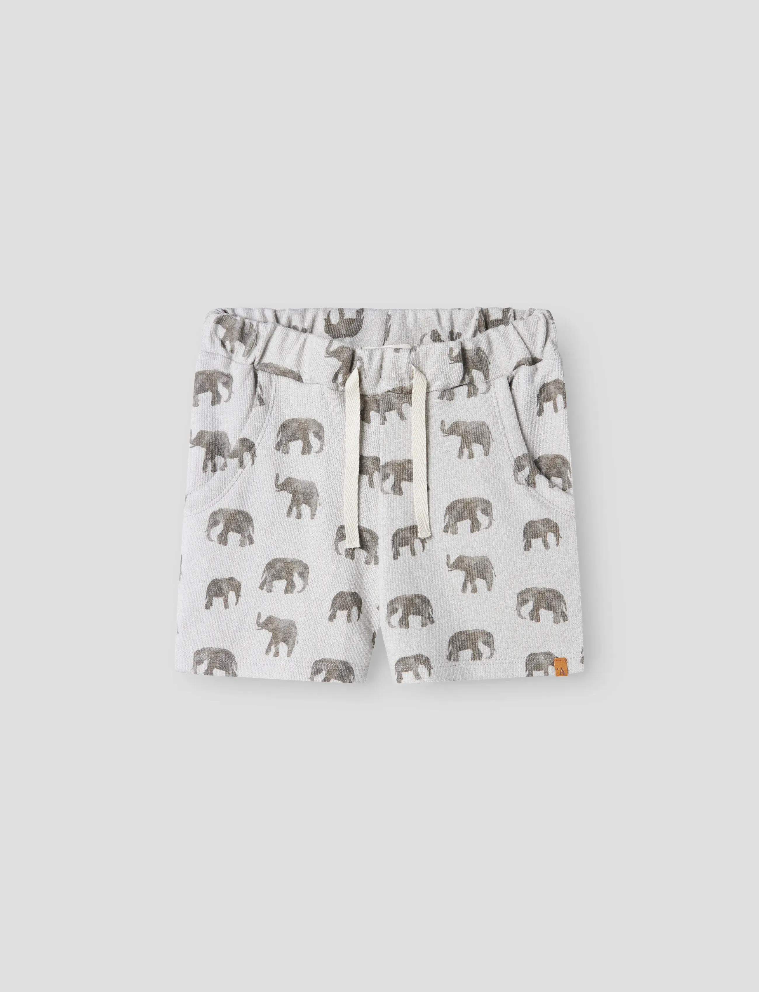 Lil'Atelier NMMDIAS LOOSE SHORTS LIL - Shorts - VAPOR BLUE / grey