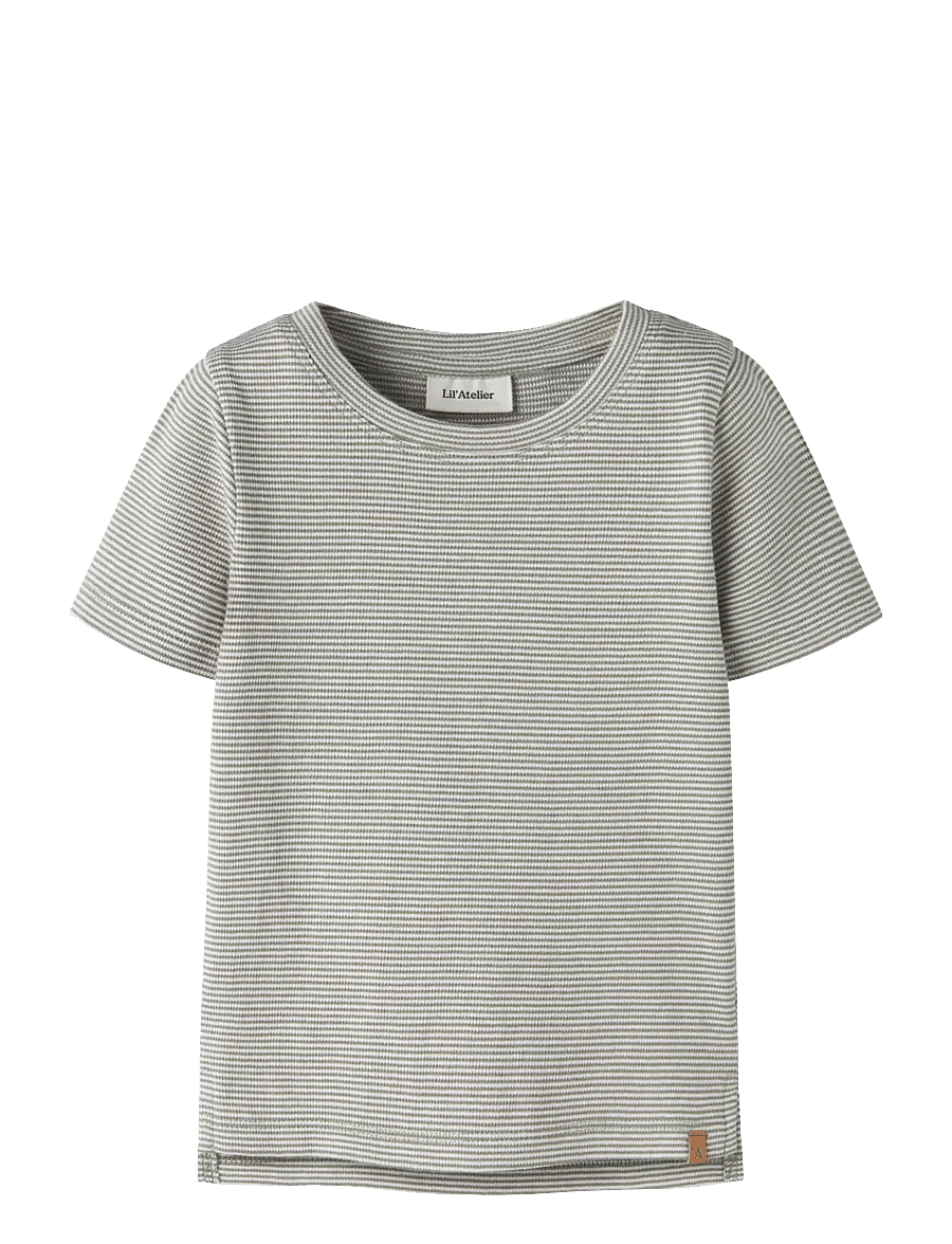 Lil'Atelier - NMMFENG SS SLIM TOP LIL - kurzärmelige - overland trek - 0