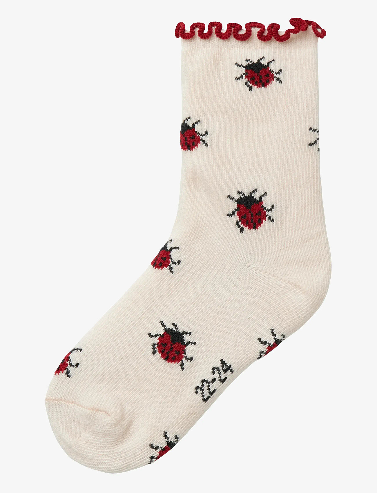 Lil'Atelier - NMFDARLENE SOCK LIL - silver peony - 1