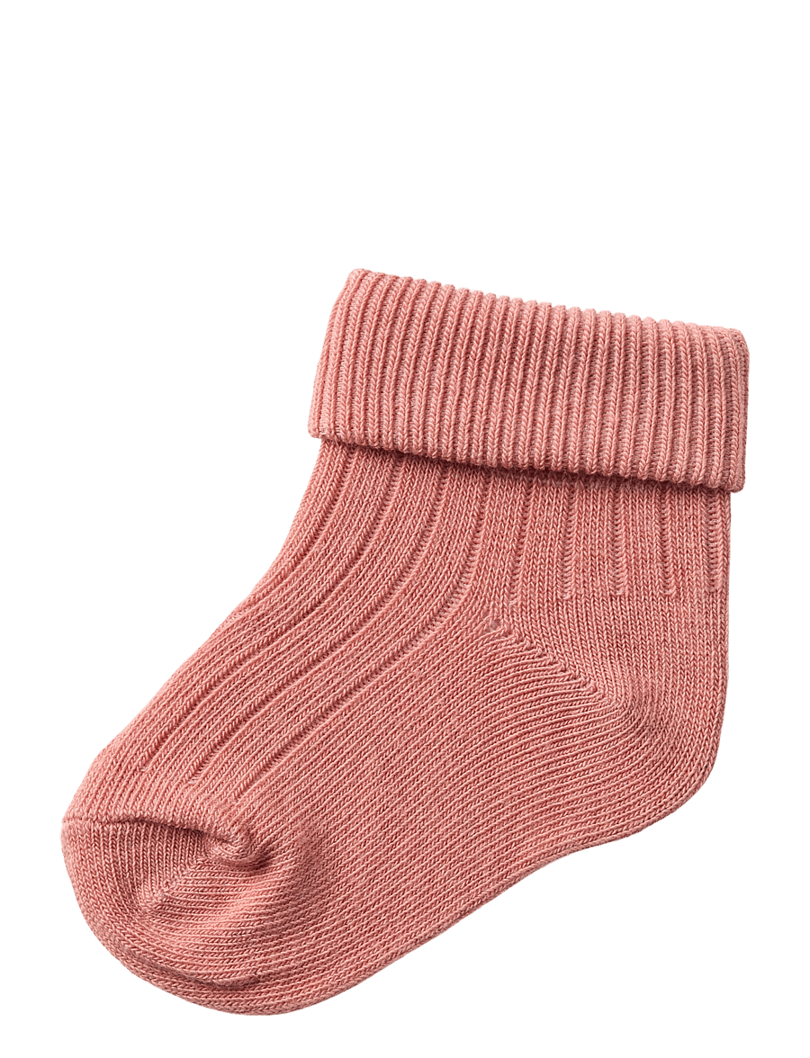 Lil'Atelier - NBFDORINO SOCK LIL - bebisstrumpor - withered rose - 0